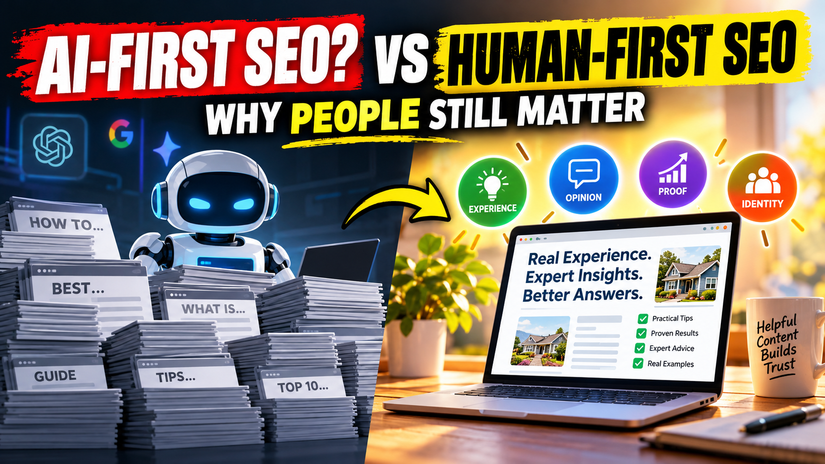 Human-First SEO: Why Optimizing for AI Search Should Never Come at the Expense of Your Audience