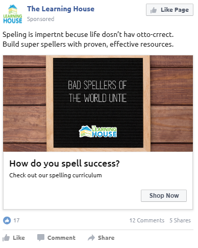 Facebook Ad Spelling.PNG