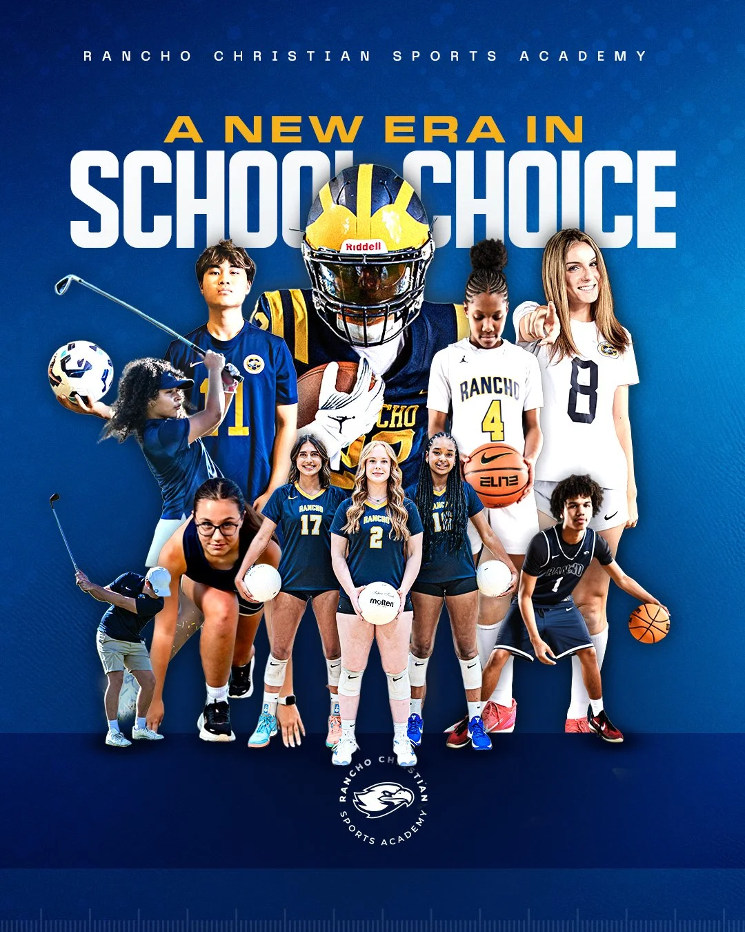 A New ERA in SCHOOL CHOICE. Introducing the Rancho Christian Sports Academy.