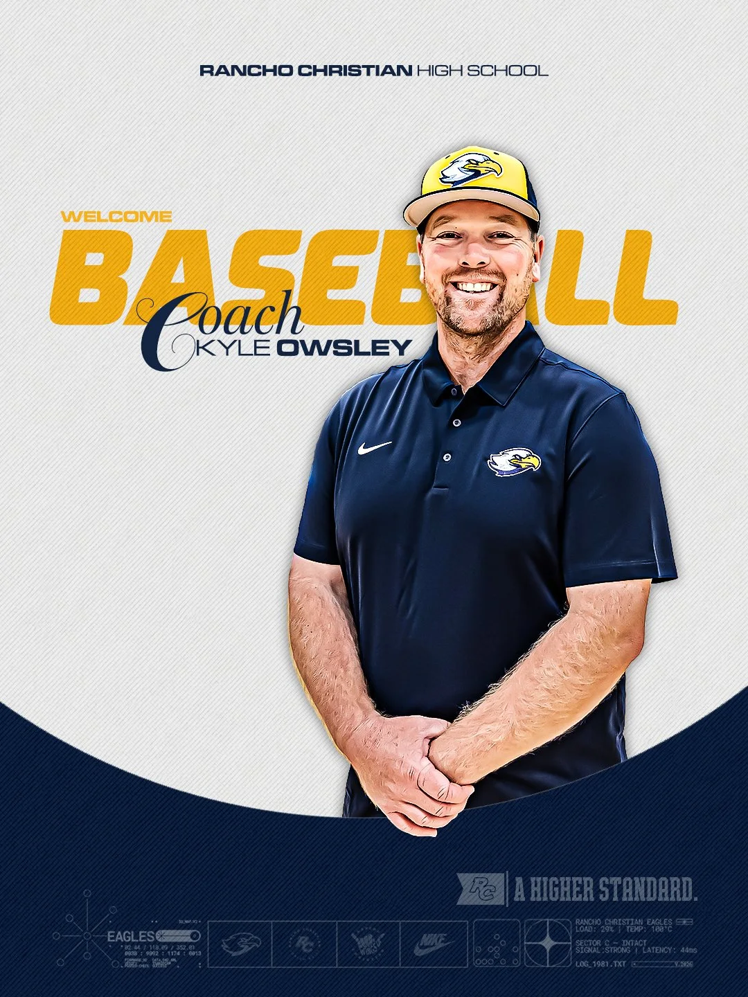 Rancho Christian Names Kyle Owsley Head Coach of Varsity Baseball