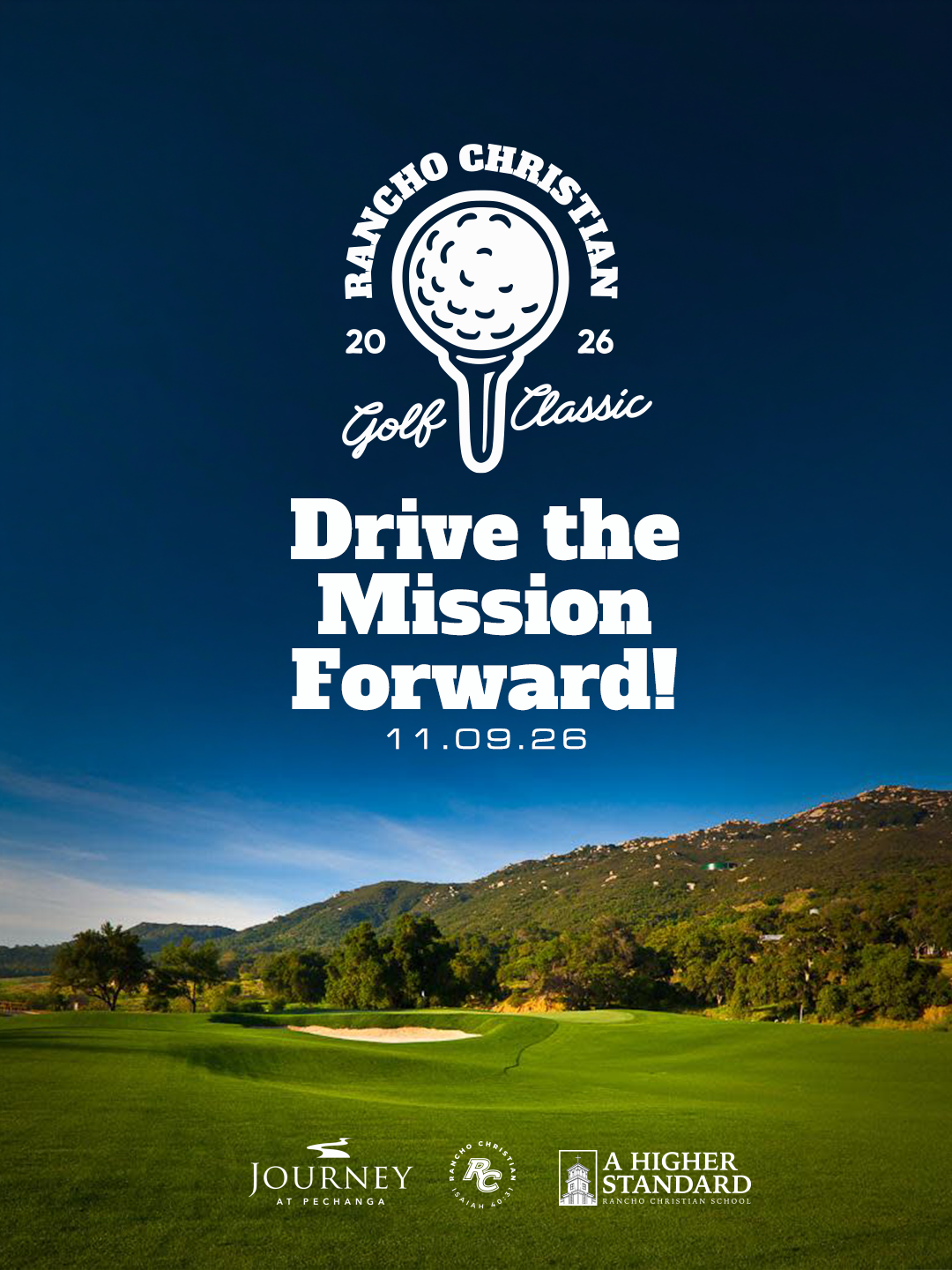 Drive the Mission Forward at the 2026 Rancho Christian Golf Classic
