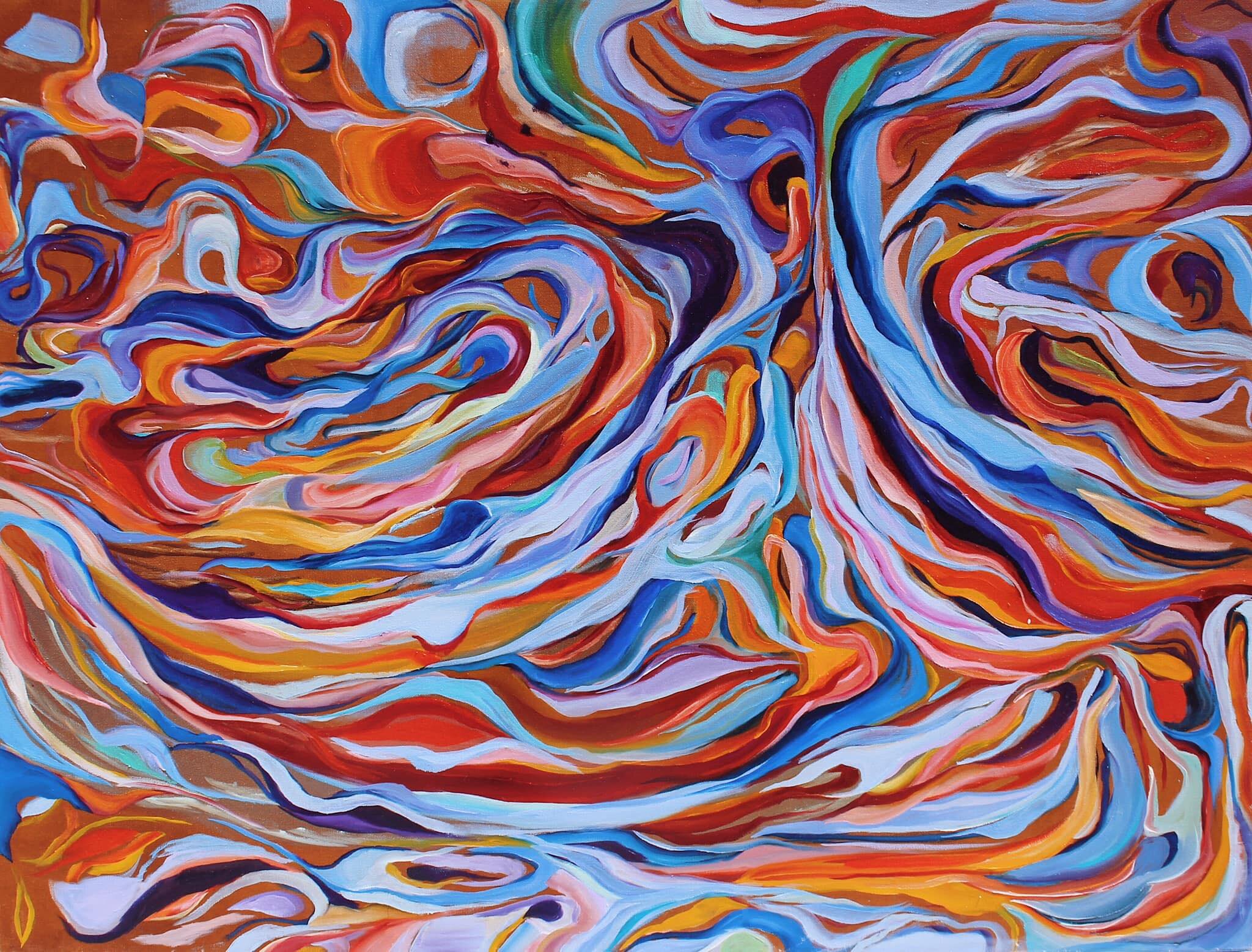 Expansion. Oil on canvas. 30x40. 2021.