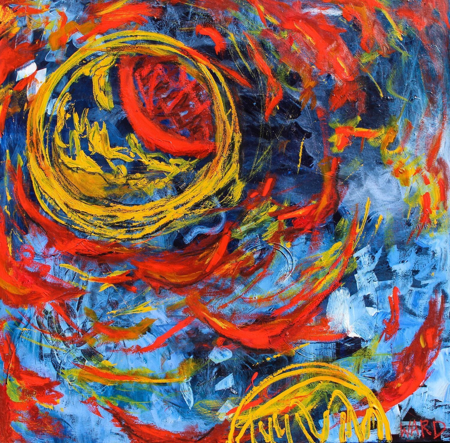 Circle of Life. Oil on canvas. 48x48. 2016.
