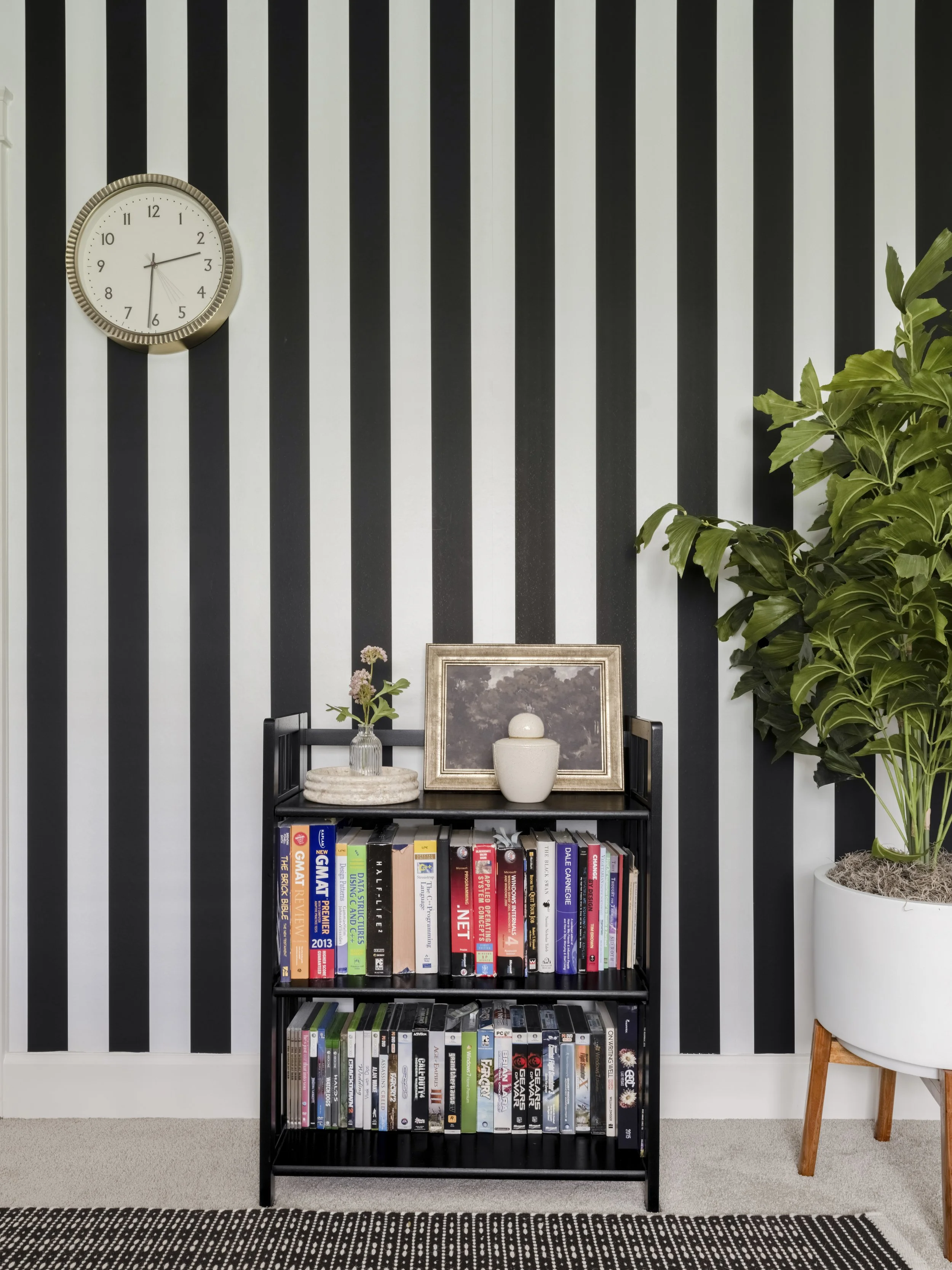 “The Two-in-One Space: How to Craft a High-Profile Home Office That Easily Softens into a Cozy Guest Oasis.”