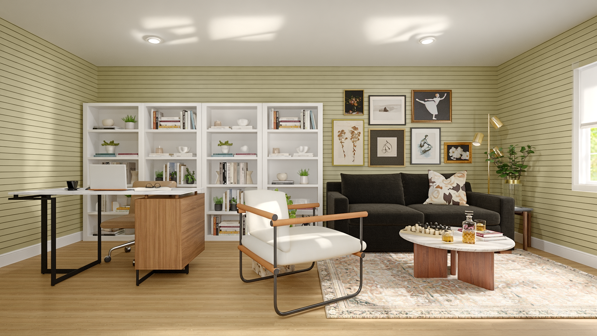 “Is Your Open Floor Plan Feeling a Little Too Wide Open? Try This Simple Invisible Boundary Trick to Make Your Large Space Feel Instantly Cozy.”