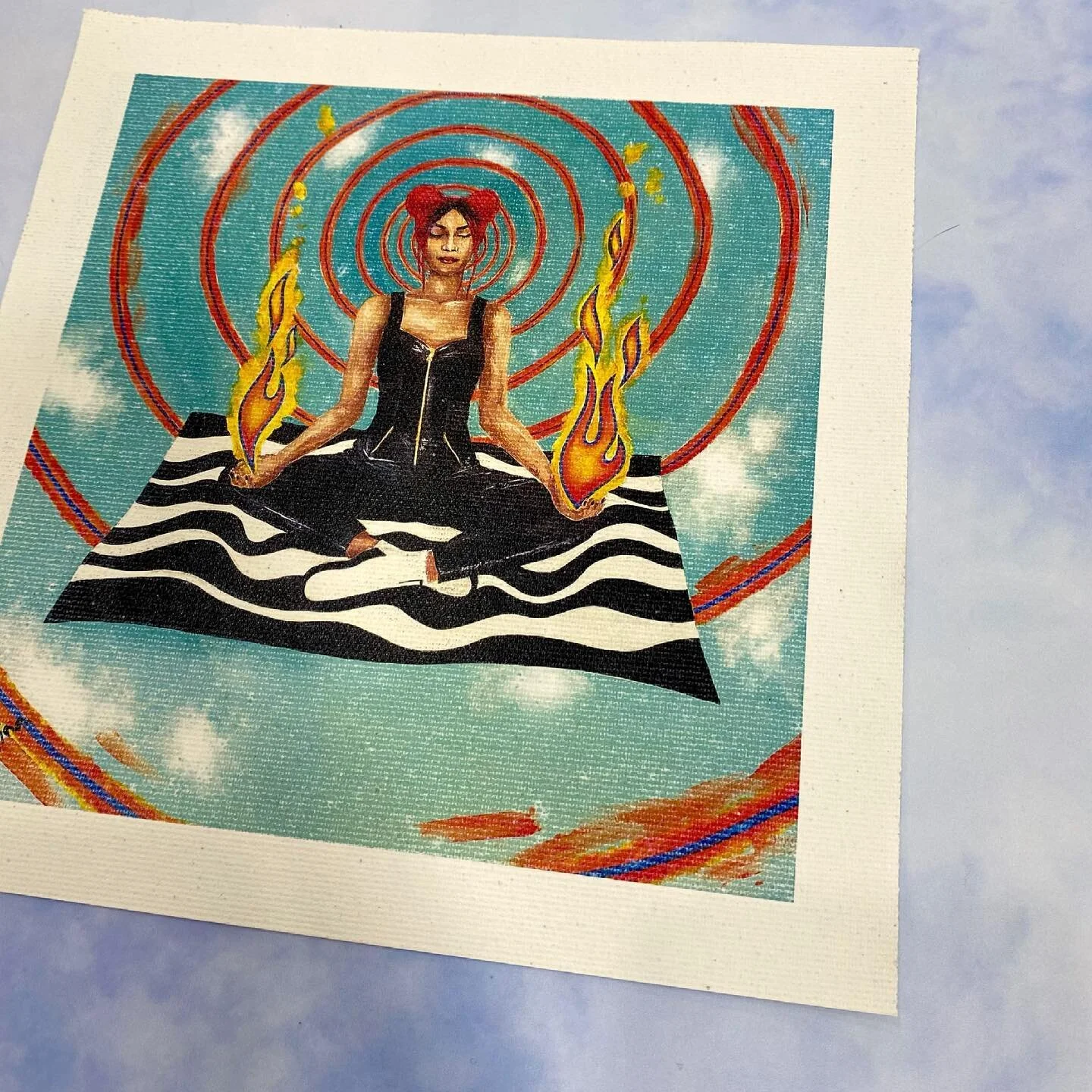 &ldquo;POWER&rdquo; will be available as a 8.5 x 8.5 inch fine art canvas print, 11 x 13.5 inch glossy poster print, and a 3 x 3 vinyl sticker ✨

You can find these in my online art shop, which is launching this Thursday, July 1st!

The print finishe