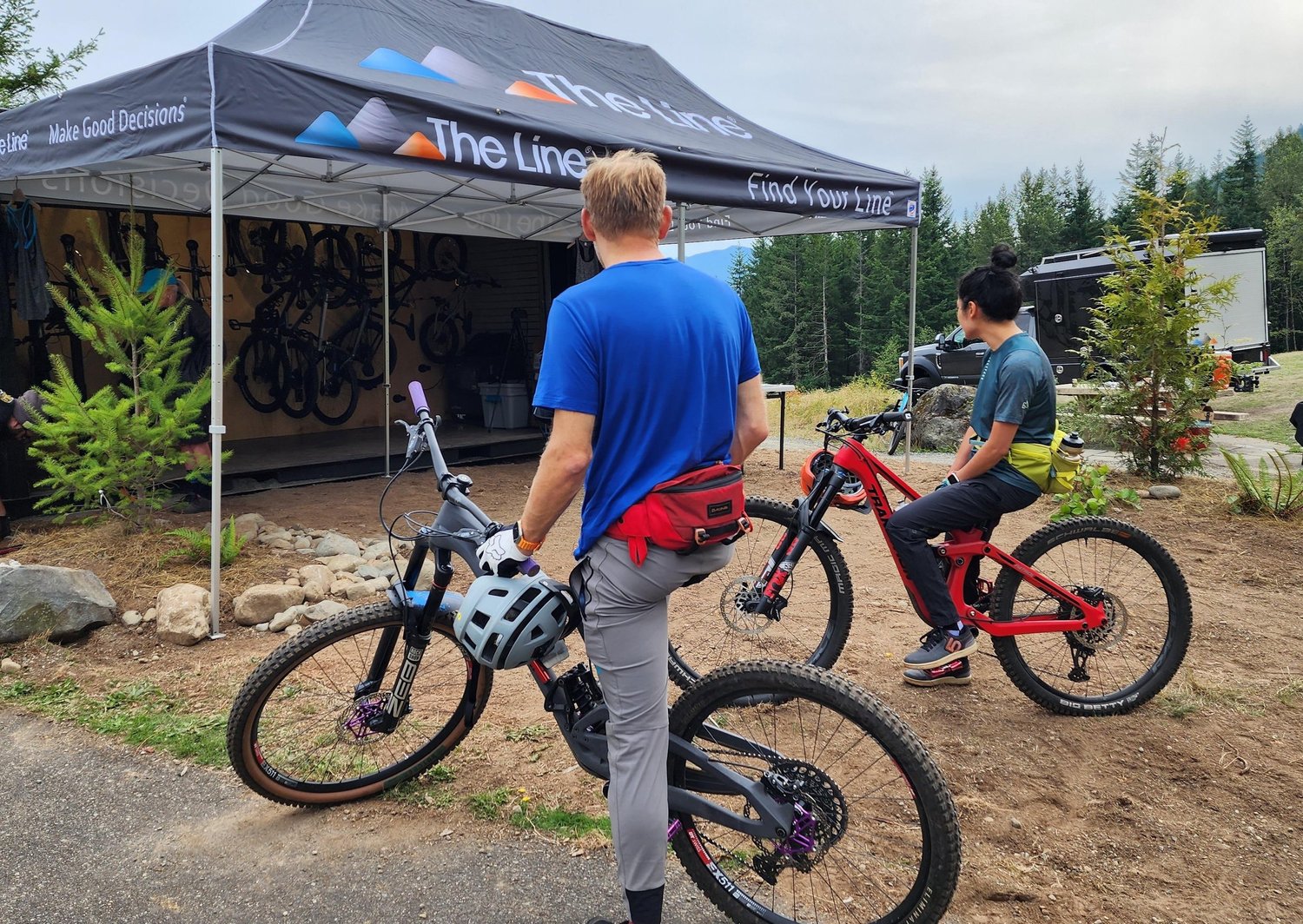 Mountain bike and gravel bike rentals — THE LINE | Bike Experience