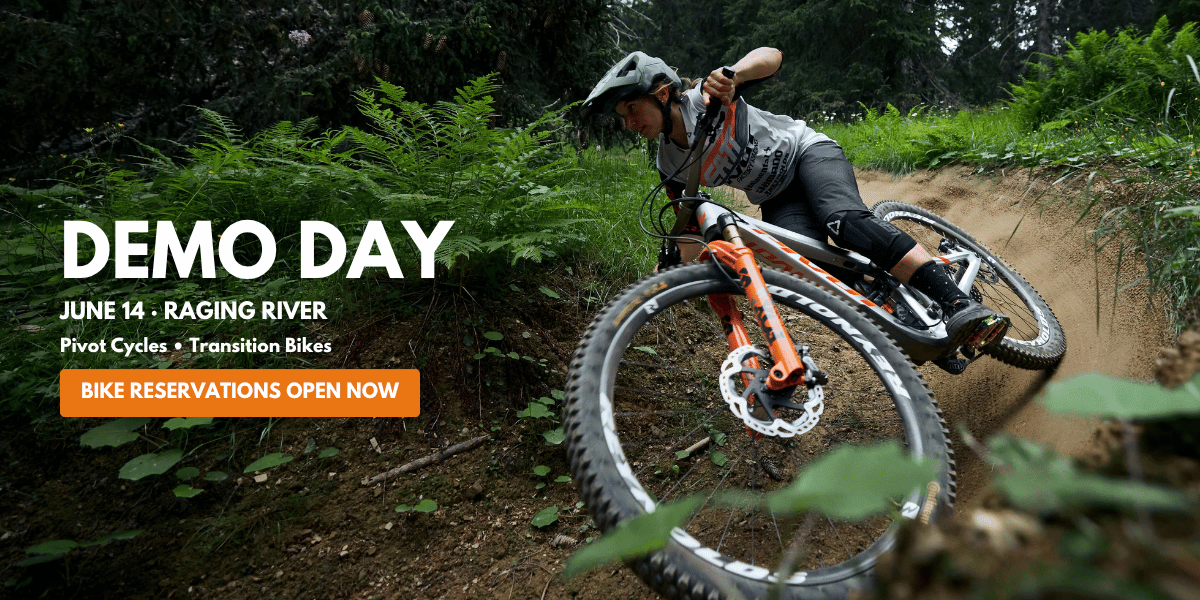 The Line Demo Day at Raging River with Pivot and Transition