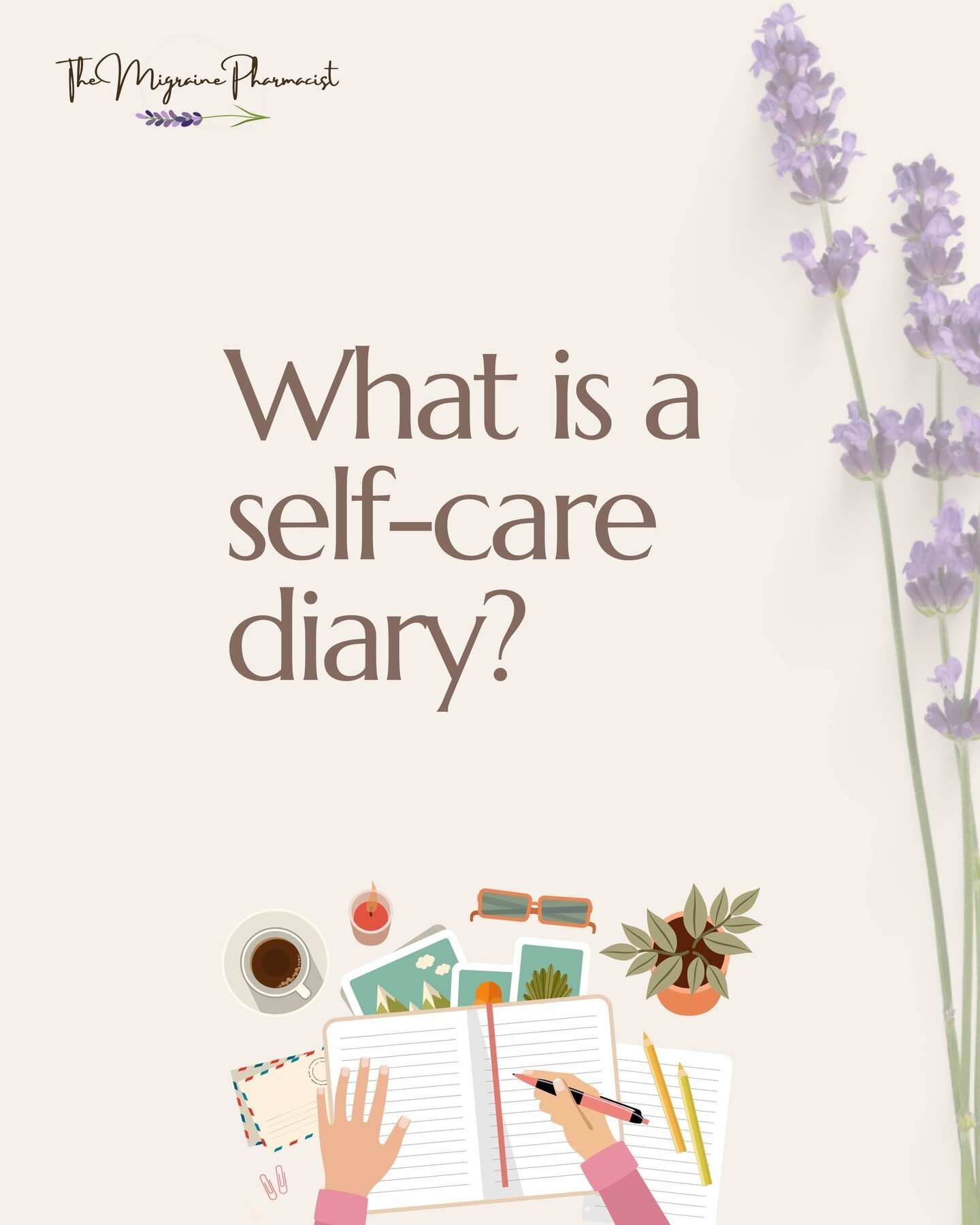 Self Care is not a luxury for people living with migraine, it is a must-have to ensure they are tracking their progress on strategies that might help them better manage their headaches and migraine. Do you keep a self-care diary? have you thought of 
