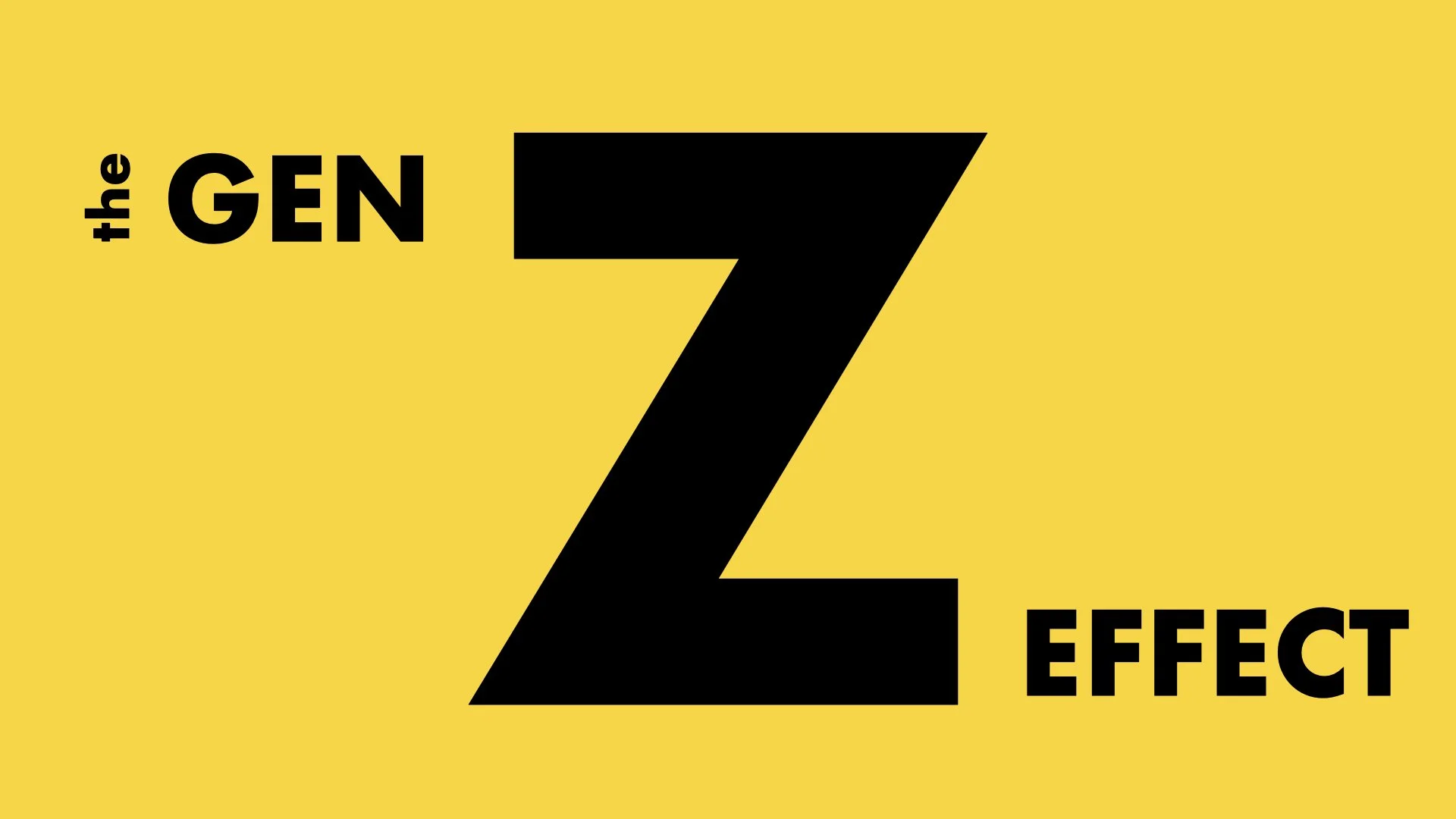 Gen Z Cohort Analysis Deck