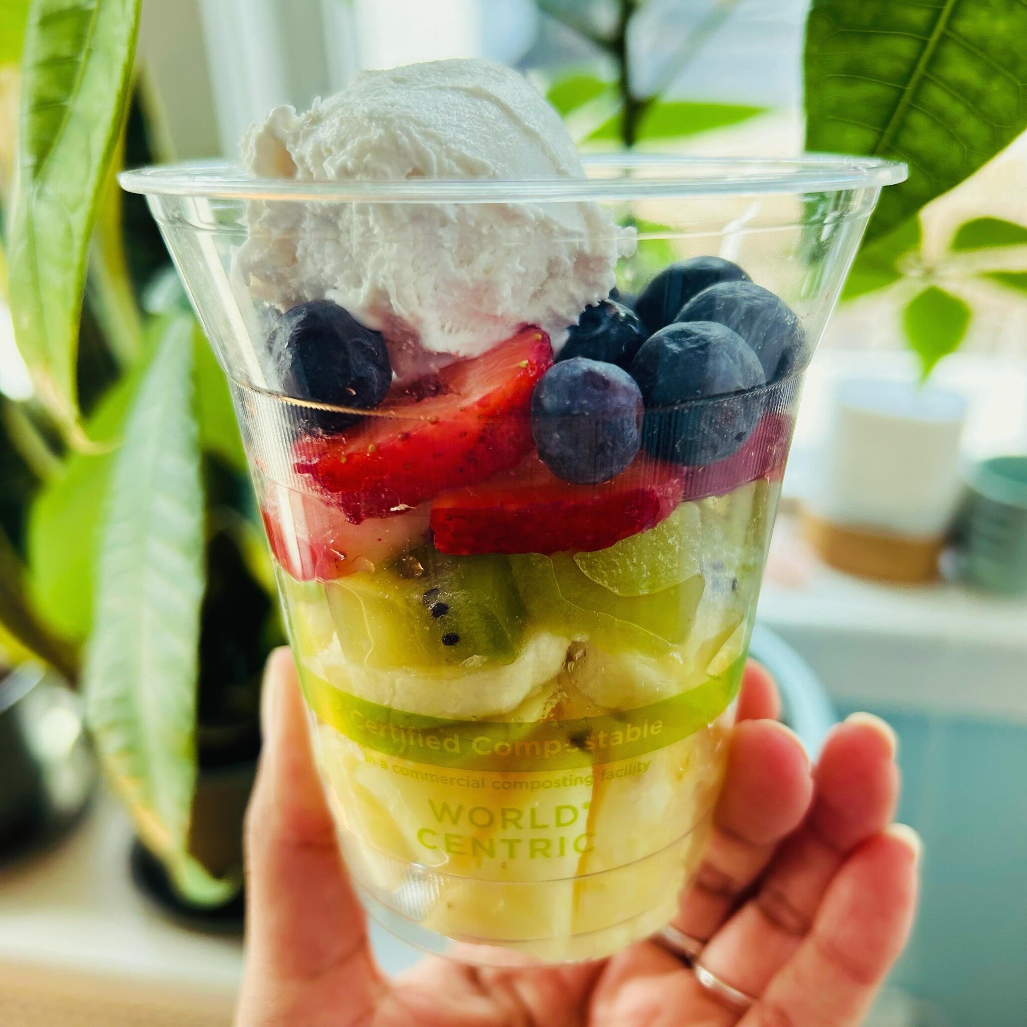 Our Fruit Cup isn&rsquo;t just for the kiddos ☺️ 
Enjoy for the Vitamin C! 🍓🥝🍍

The Tribe is here til 3pm ❤️