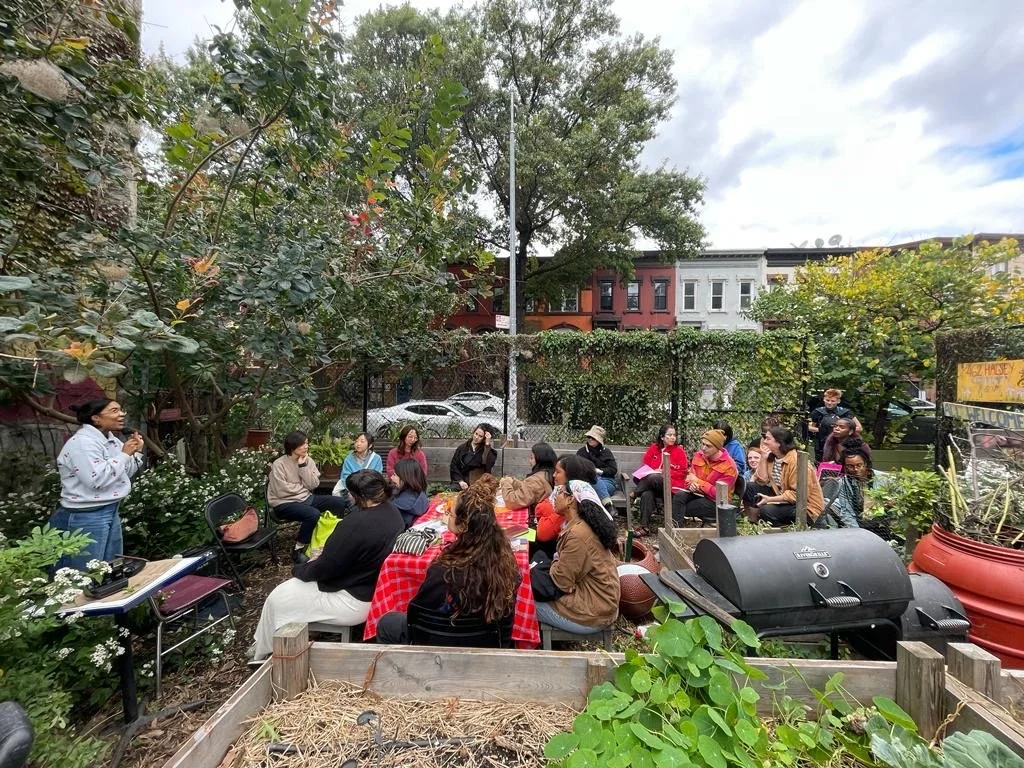 Growing with the Land. Workshop co-facilitated with Meagan Washington on October 8, 2023.