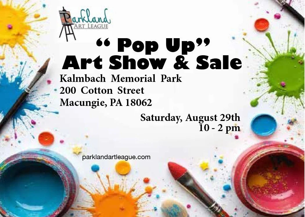 Kalmbach Memorial Park Pop Up Art Event