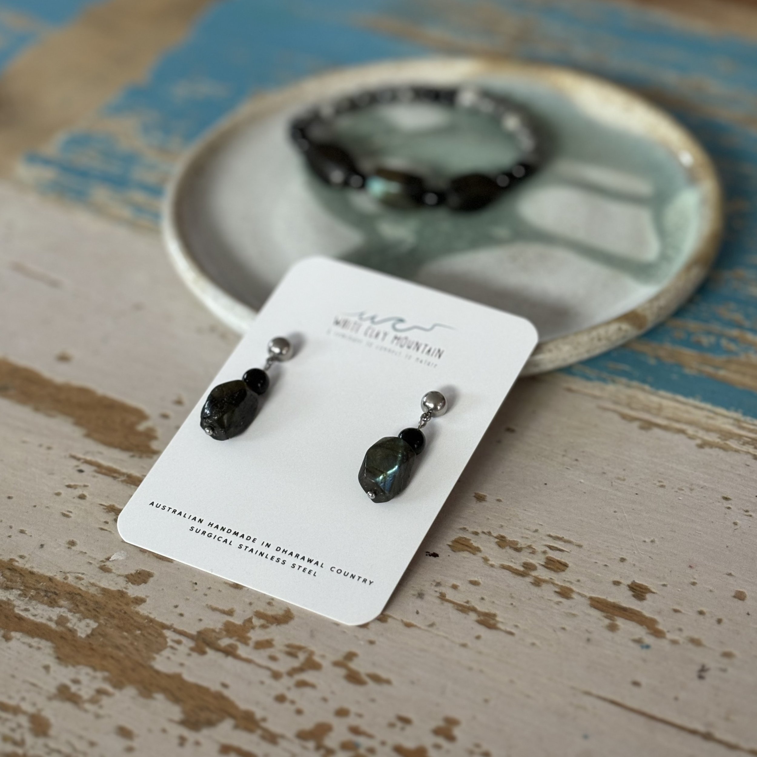 Platypus Gemstone Earrings (Protection)