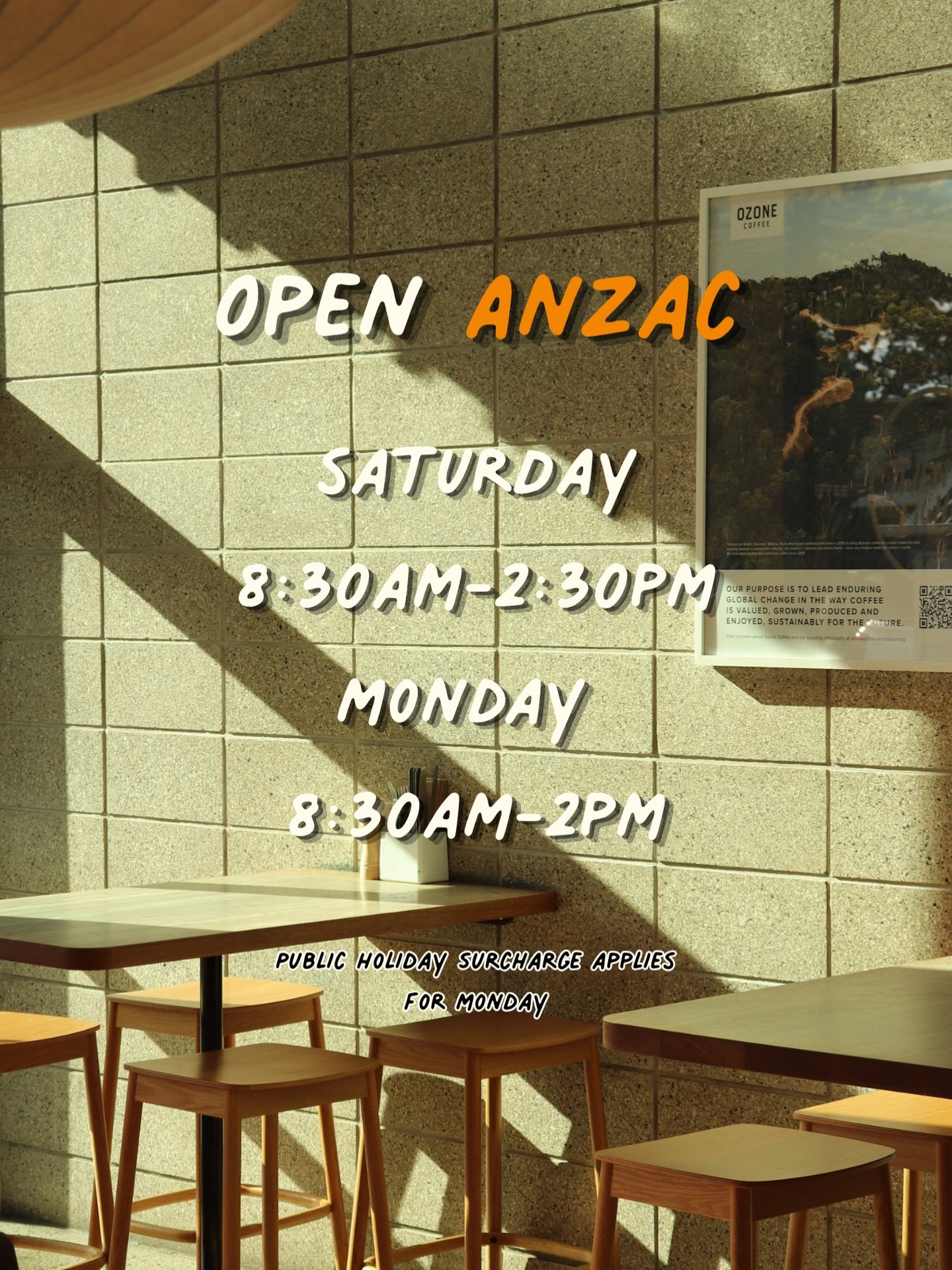 Our ANZAC cookies will of course be back this year too. 😏 See you soon!