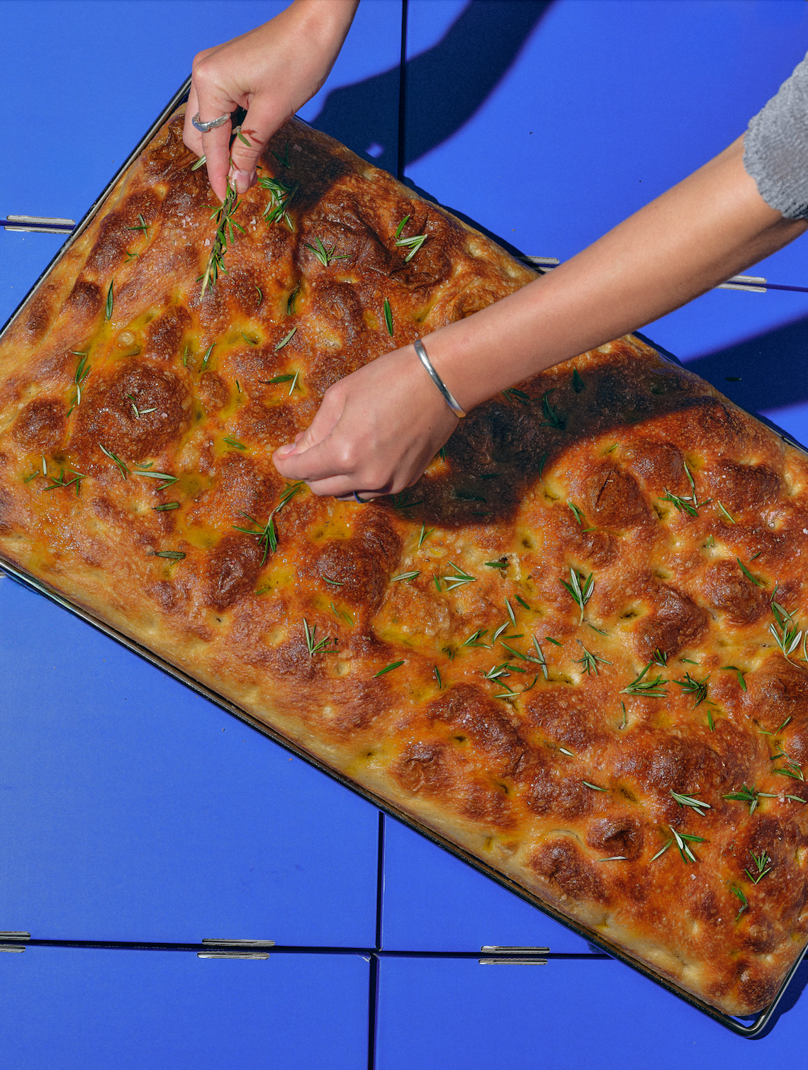Rosemary and olive oil Focaccia Slab