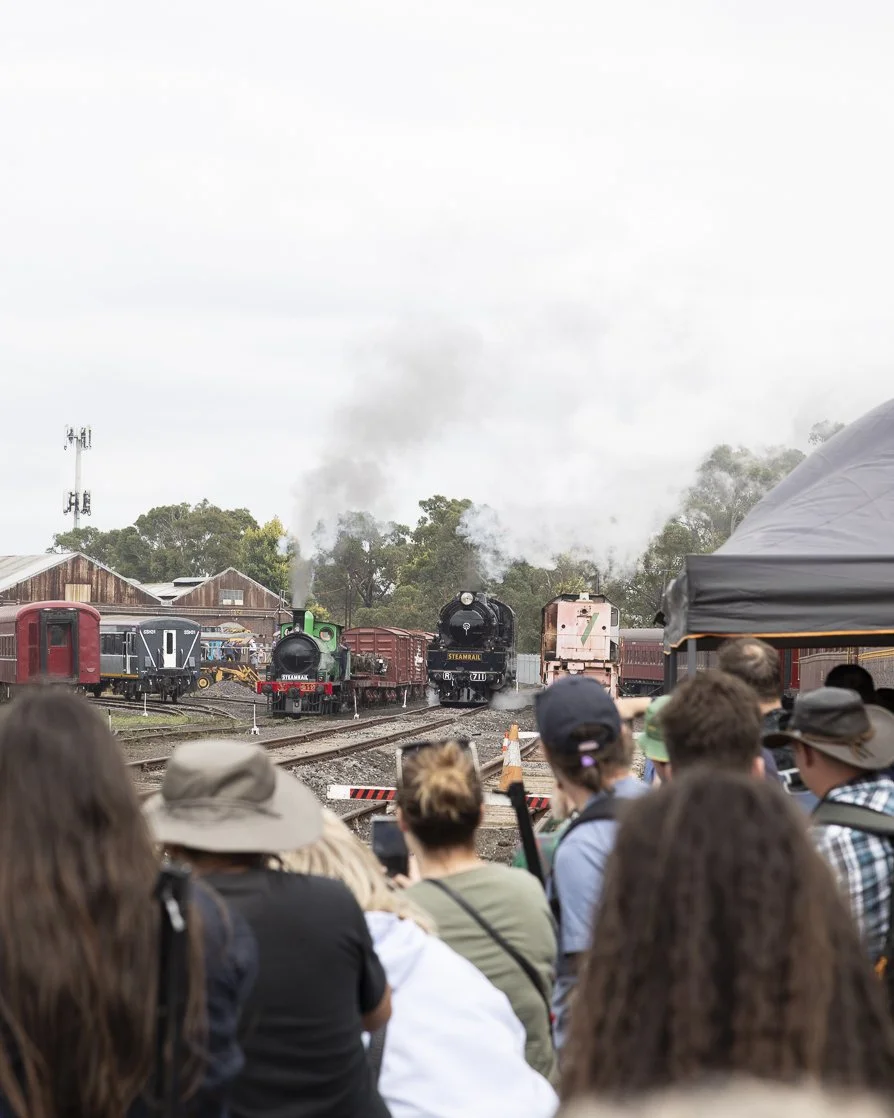 Scott Gould Railway A Life fine art photography train photography Steamrail open day 2026 Newport workshops