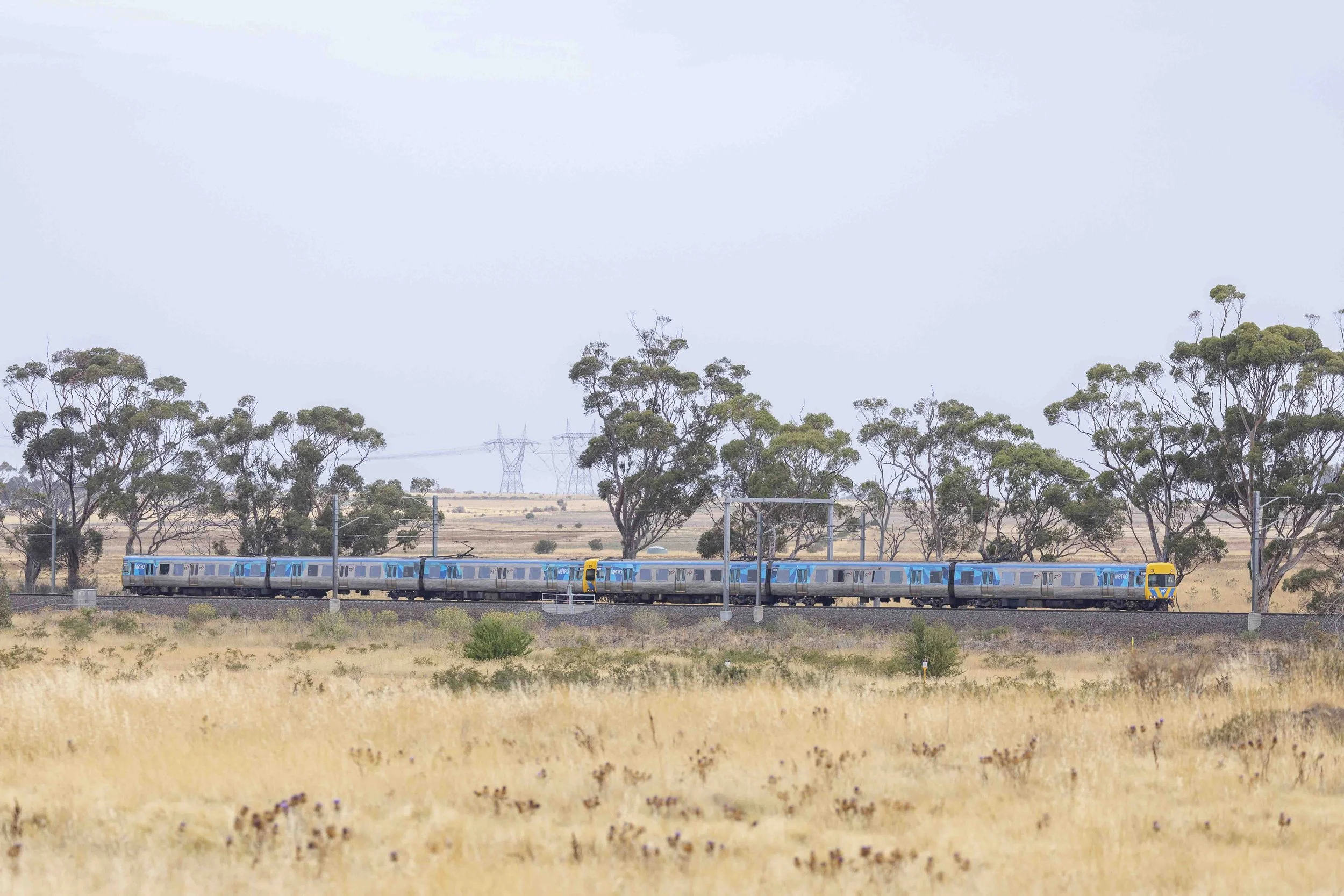 Sunbury Line comeng suburban train Diggers Rest Scott Gould Railway A Life fine art photography train photography