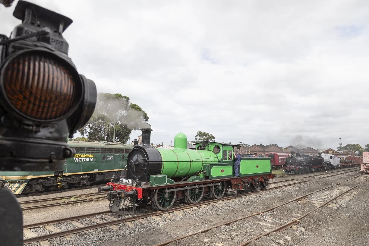 Once every two years. The Steamrail open days, 2026