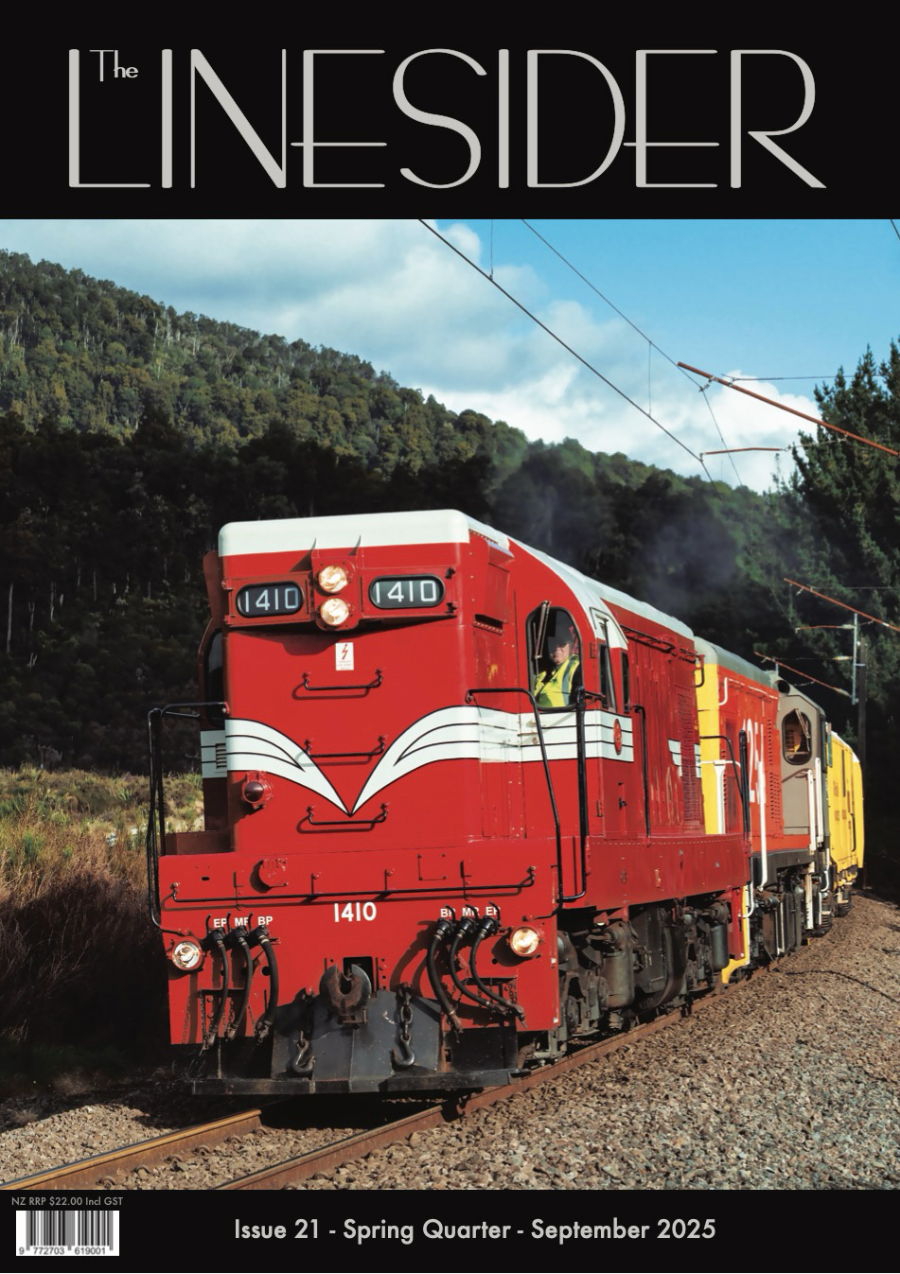 Cover of The Linesider magazine, issue 21, Spring quarter September 2025