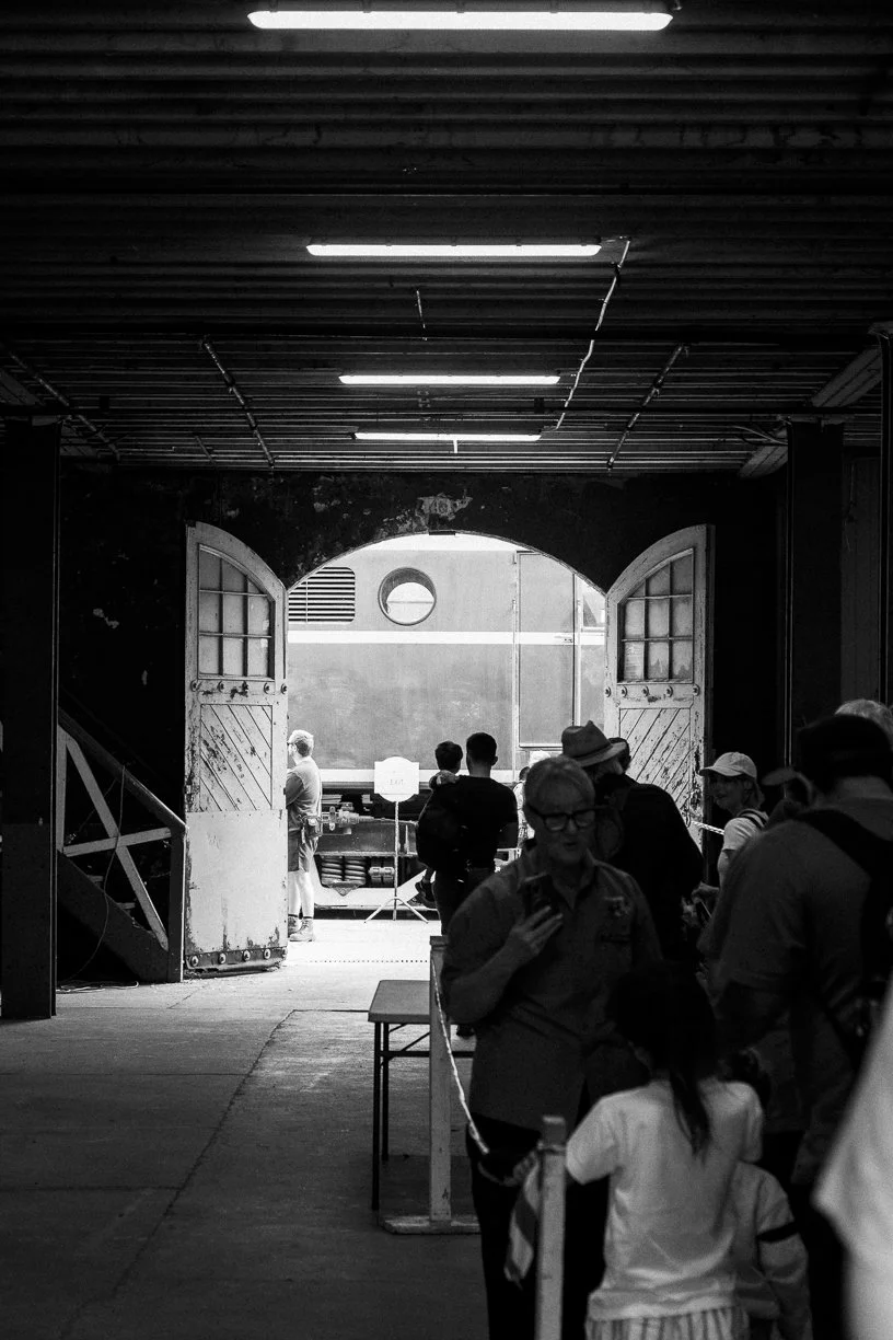 Scott Gould Railway A Life fine art photography train photography Steamrail open day 2026 Newport workshops