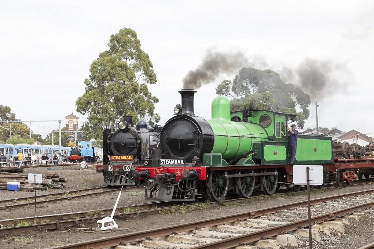 Scott Gould Railway A Life fine art photography train photography Steamrail open day 2026 Newport workshops