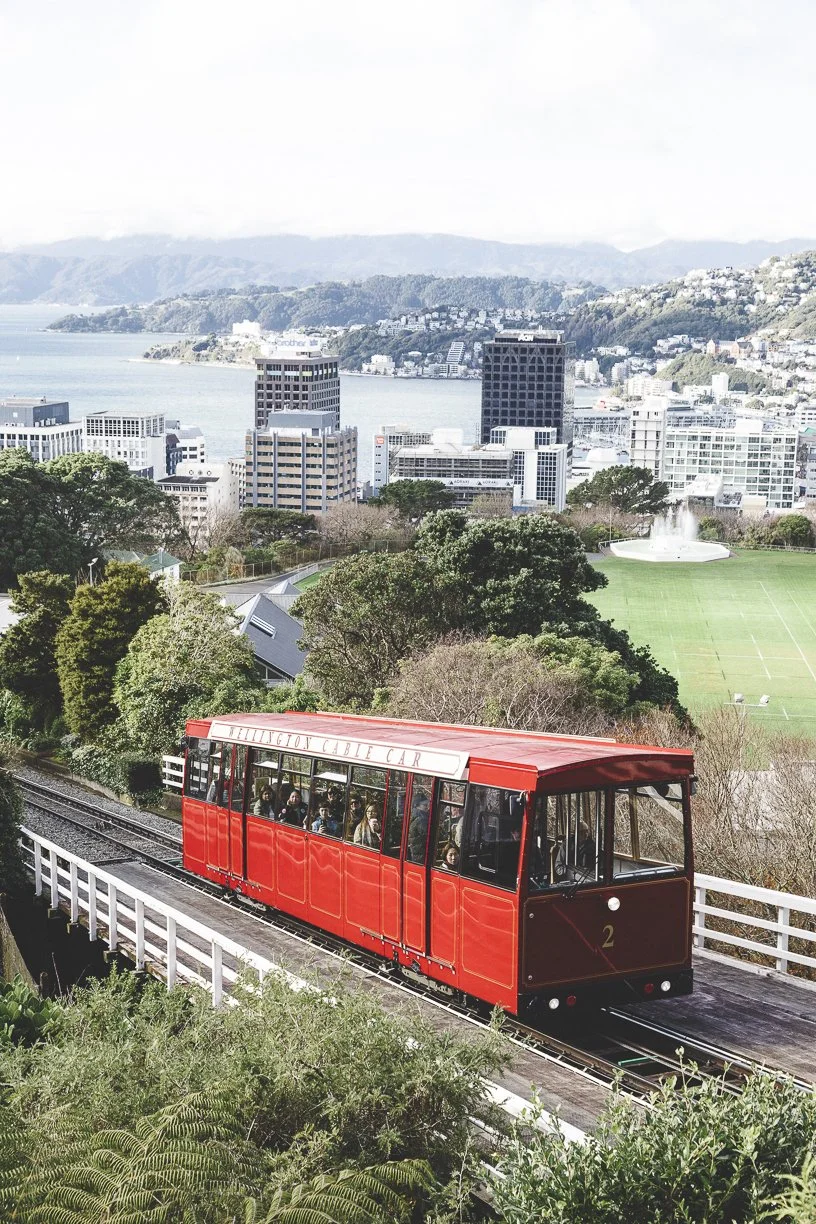 Wellington cable car railway photography fine art photo taken by Scott Gould A Railway Life fine art photography train photo