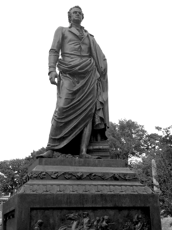 DeWitt Clinton's memoria; photo credit Kurt Deion