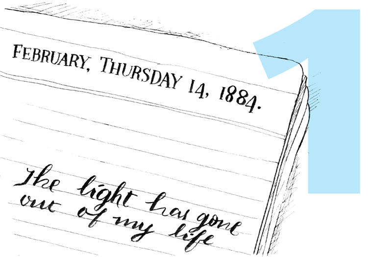 1: The light has gone out of my life (Teddy Roosevelt's diary)