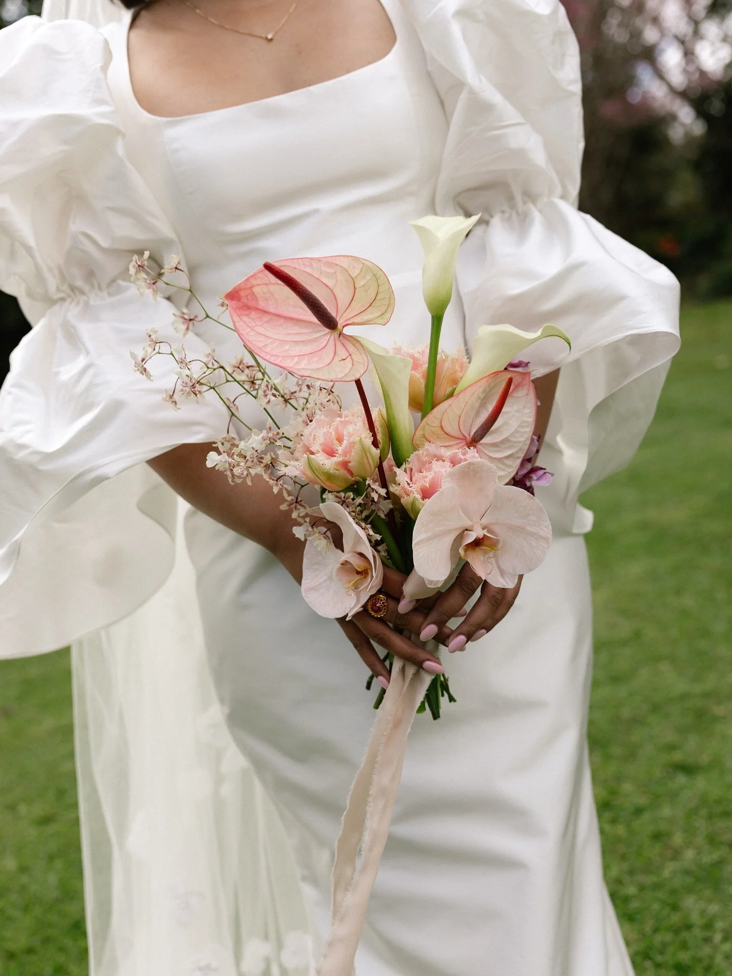 A sweet sweet day for Zareen &amp; Jordan in Mount Tamborine 💗

Photography | @aleishaedwardsweddings
Venue | @highgarden_estate
Celebrant | @karolinahews_celebrant_
Florals | @riumfloraldesign
Bride | @zareen_s
Bridal Gown | @van.der.kooij
Jeweller