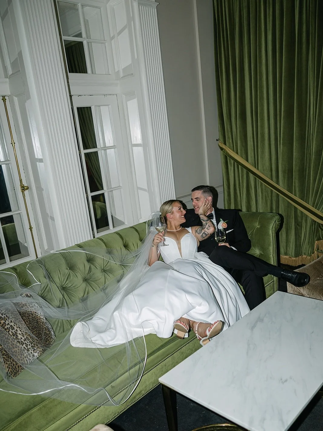 We had the pleasure of working with the best crew, on the most gorgeous October day, for the sweetest couple. Take us back 🫶🏼
@cavalierresortweddings 
@jessicaerinphotos 
@mrs.lorilewis 
@citrinebride 
@marriedbyevan 
@houseofnataliah 
@gather.flo