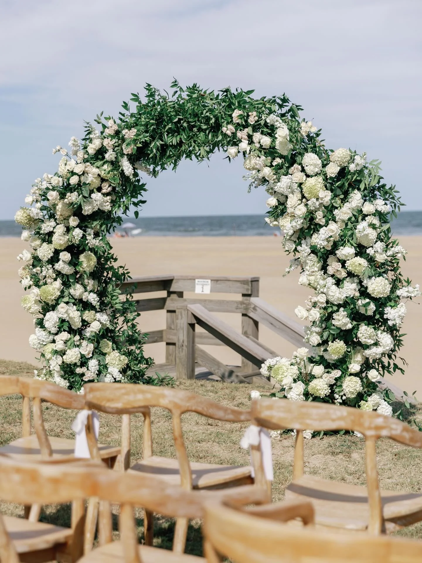 Take us back 🤍🌊

Photographer: @rachaelmattiophotography 
Planner: @homegrown.happenings
Catering: @cheframseyvb
Hair: @adorn.artistry.studio
Makeup: @gabyroby_mua
Content creation: @vowedtovision 
Ice Cream Cart: @thehiltoncreamery
Florals:@courtn