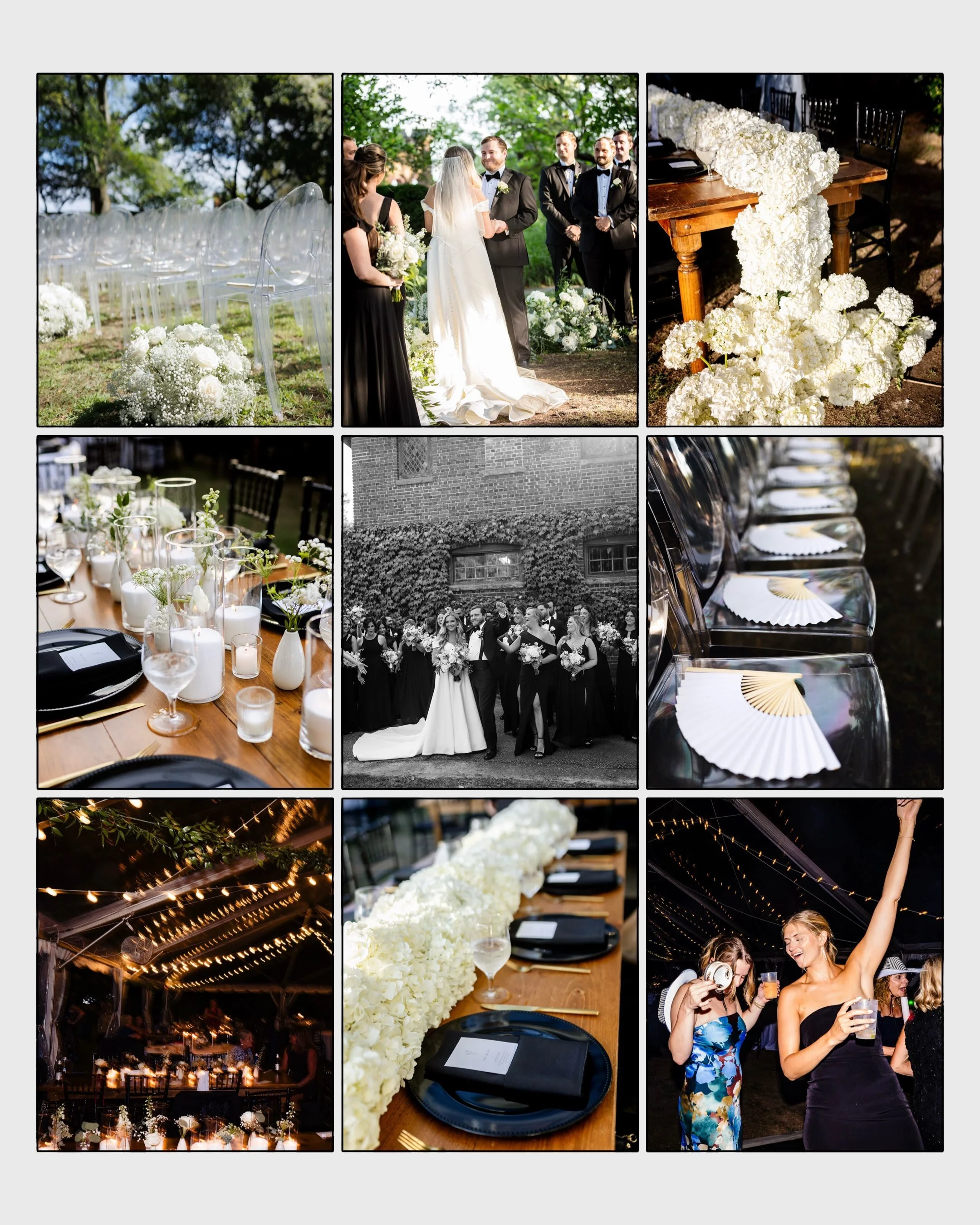 5 weddings and 5 completely different vibes!! 

We don&rsquo;t have a signature look - and that&rsquo;s intentional. We adapt to you: your style, your story, your vision, and all the little details that make your wedding feel yours. 

Because the bes