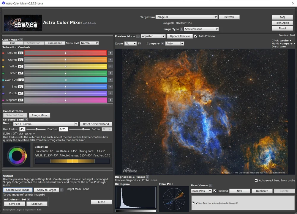 Astro Color Mixer – A pixInsight Script for Astrophotography RGB Color ...