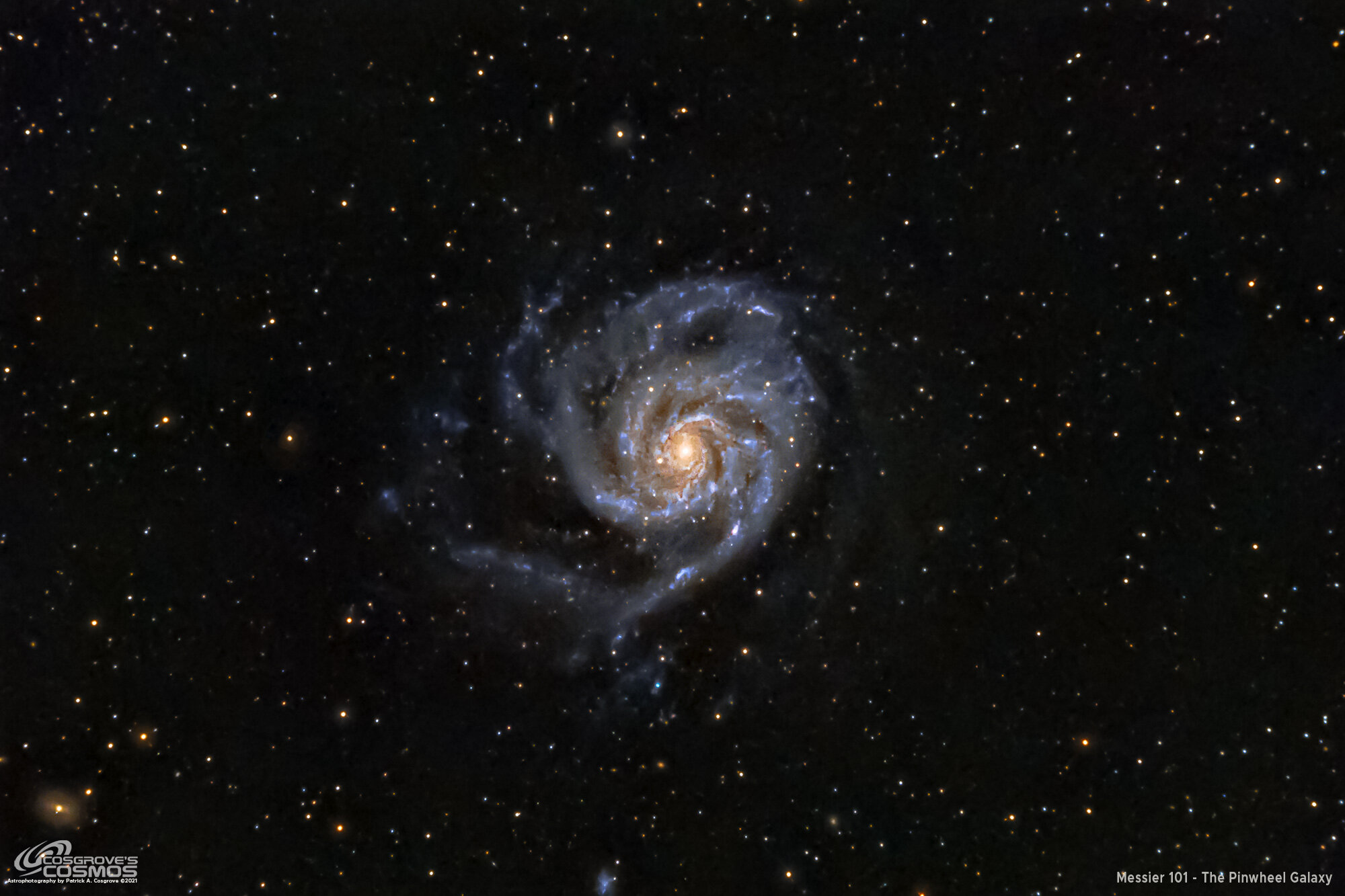 Messier 101 - The Pinwheel Galaxy - 2020 Version