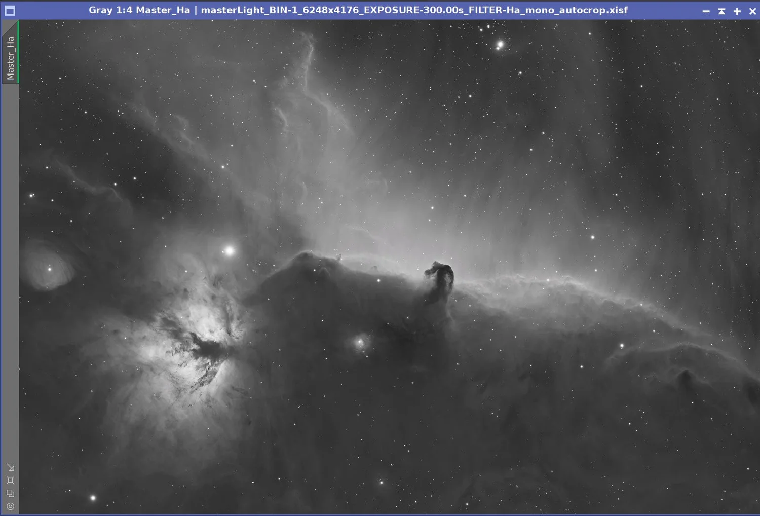 Barnard 33 & NGC 2024 - The Horsehead and Flame Nebula - 6 hours in ...