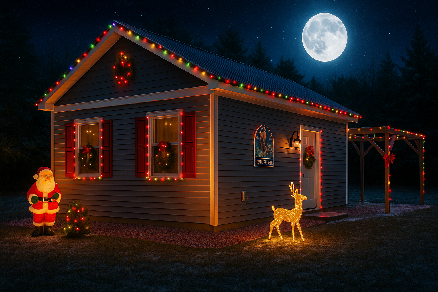 Merry Christmas from Whispering Skies Observatory!