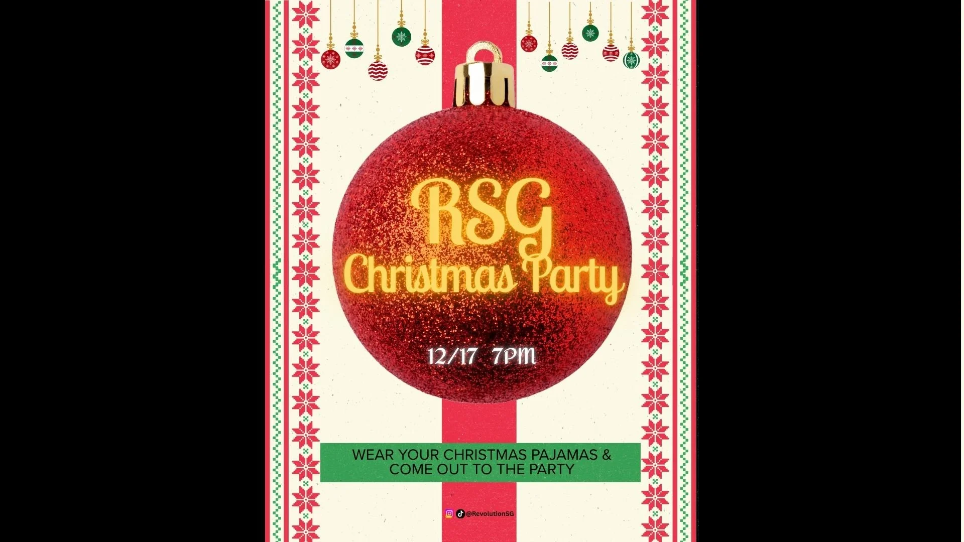 RSG Christmas Part (Revolution Student Group)