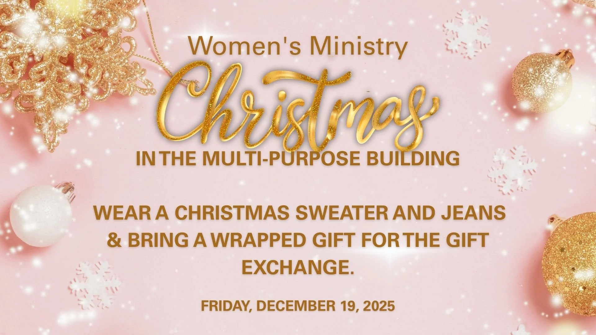 Women's Christmas Fellowship