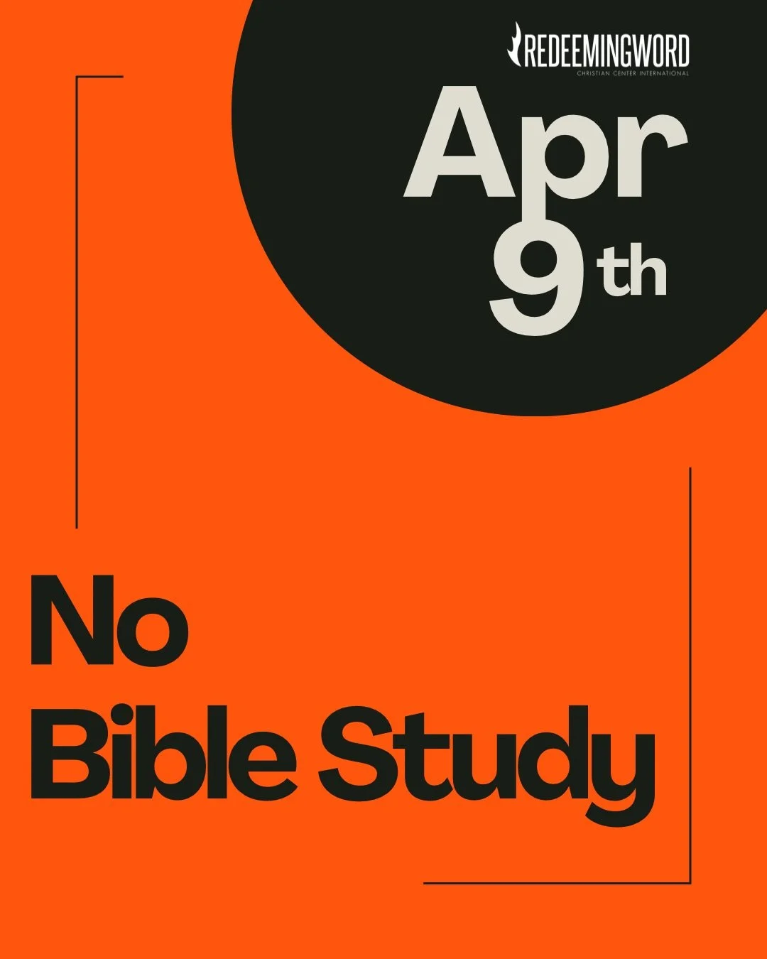 CANCELLED BIBLE STUDY