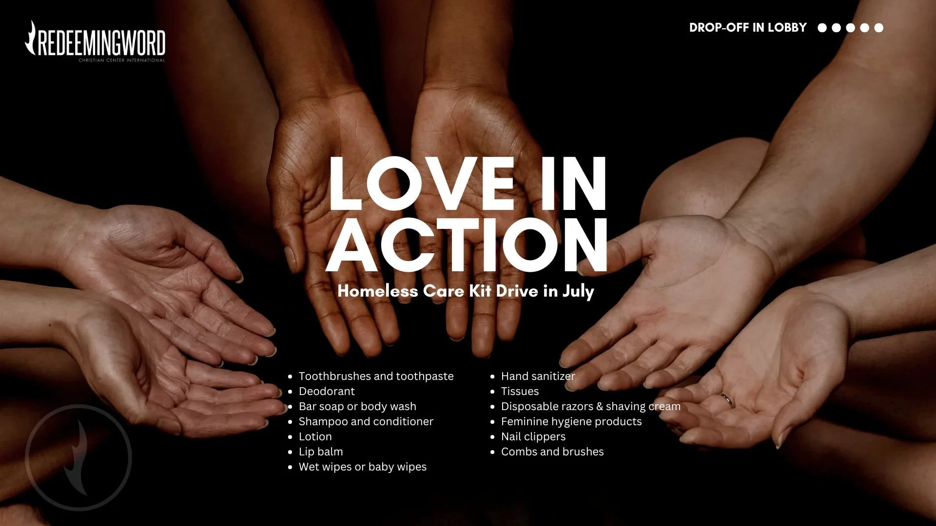 Love in Action - Homeless Kit Collection