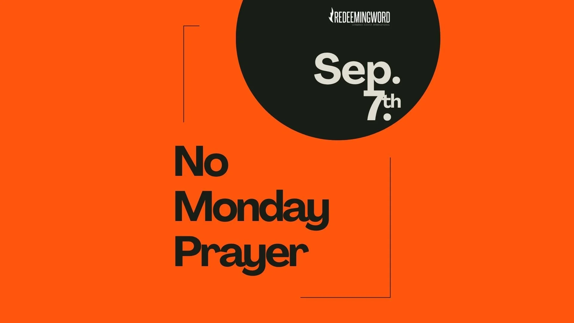 Cancelled: Monday Night Prayer Meeting