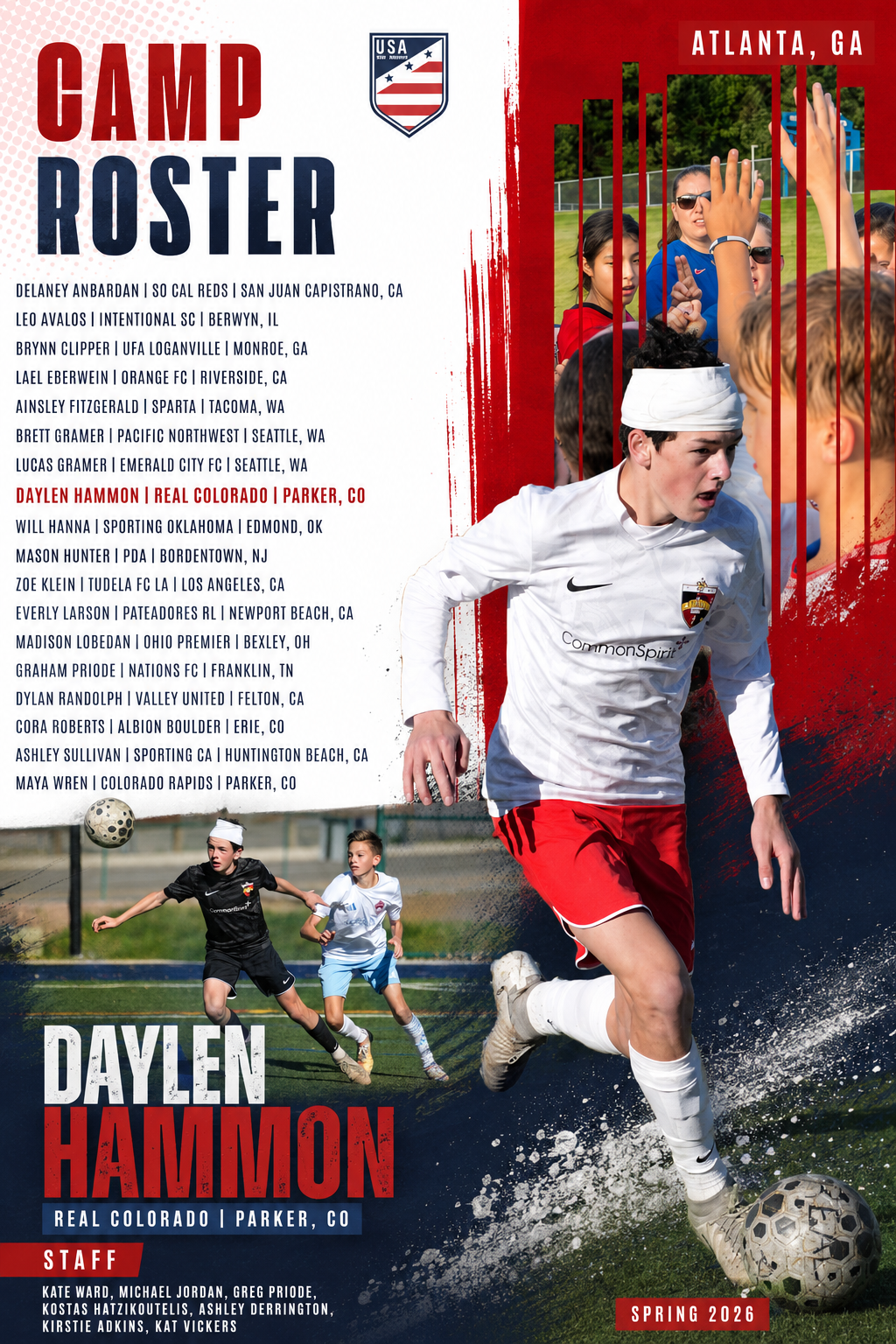 Real Colorado’s Daylen Hammon Selected to First-Ever U.S. Deaf Soccer Youth Development Camp