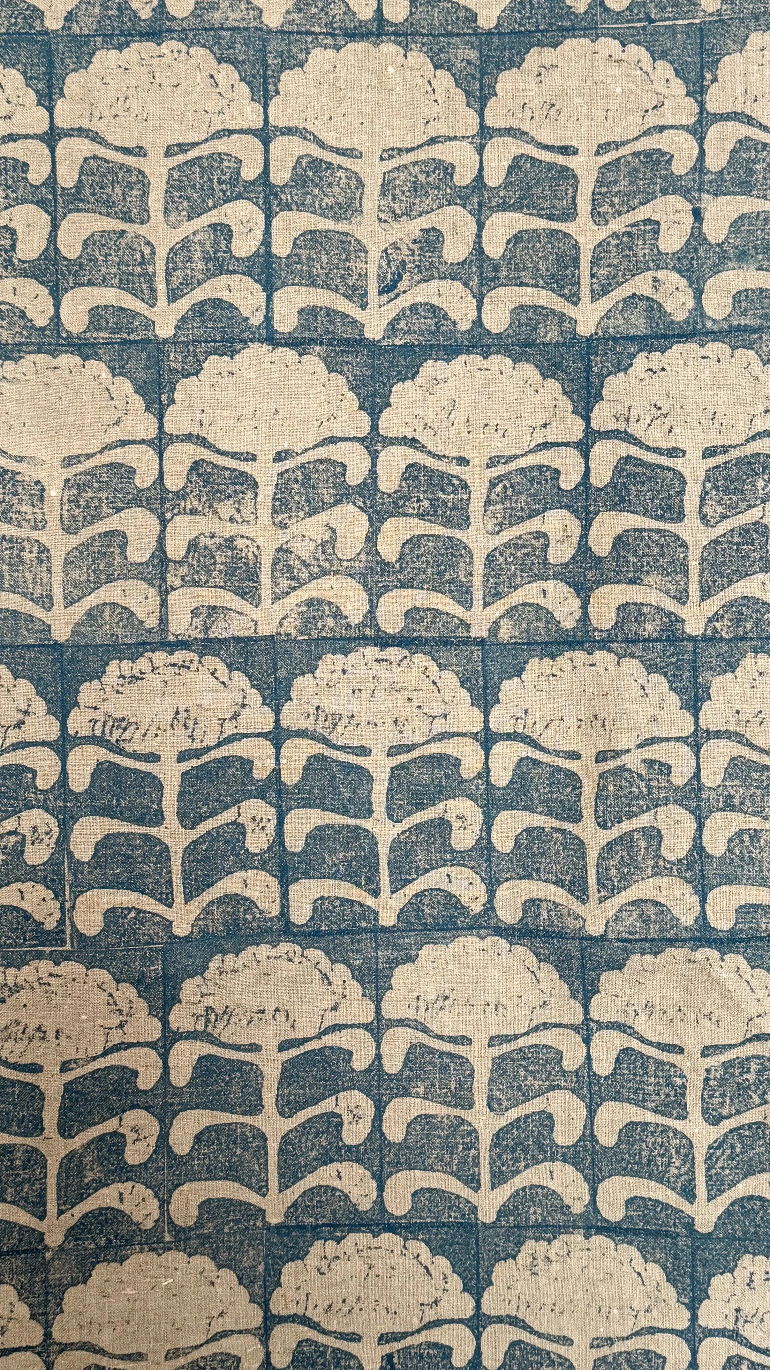 Blue Flower on Linen detail.jpg