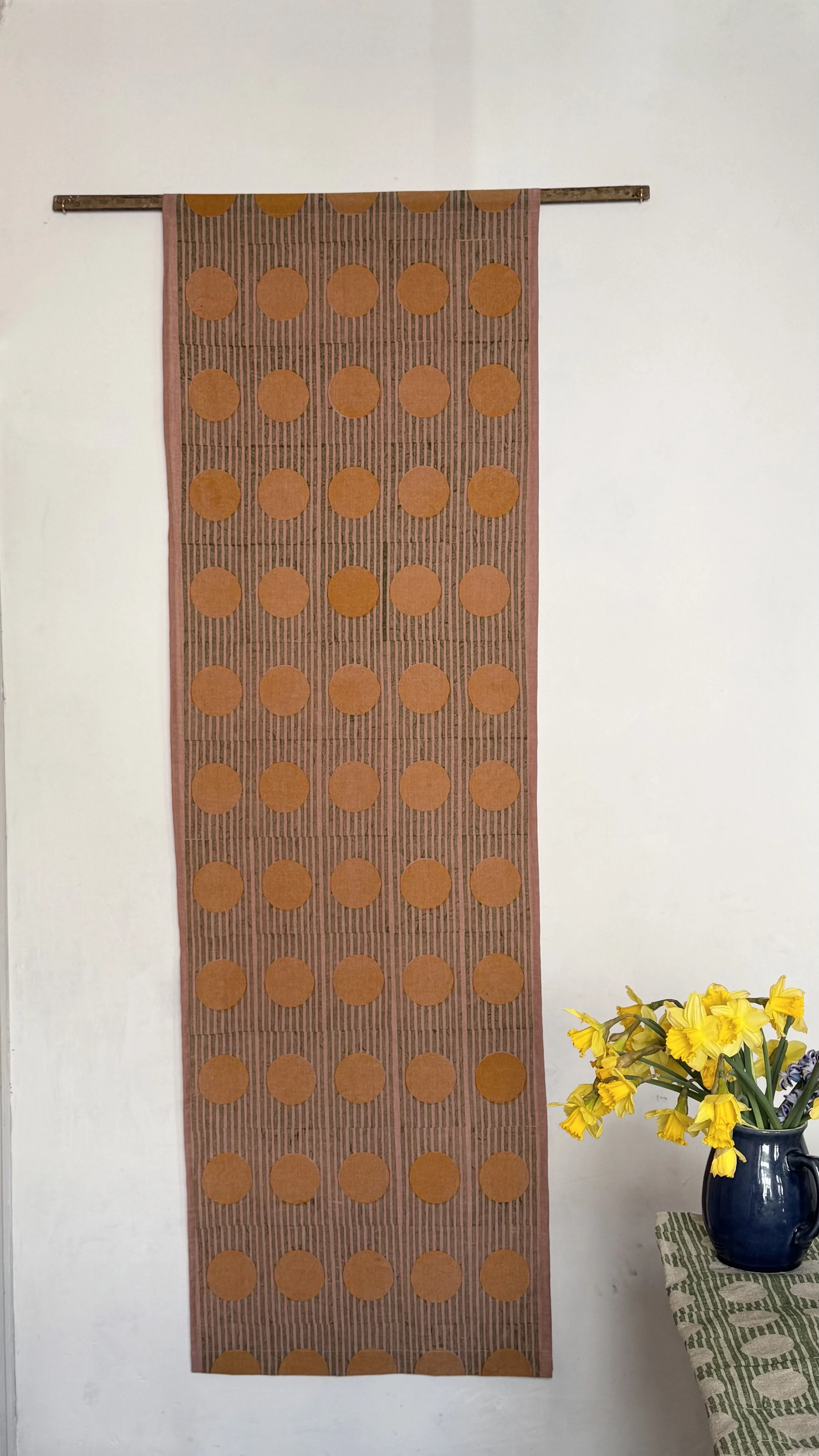 Pink & Yellow Dots 178 x 56cm .jpg