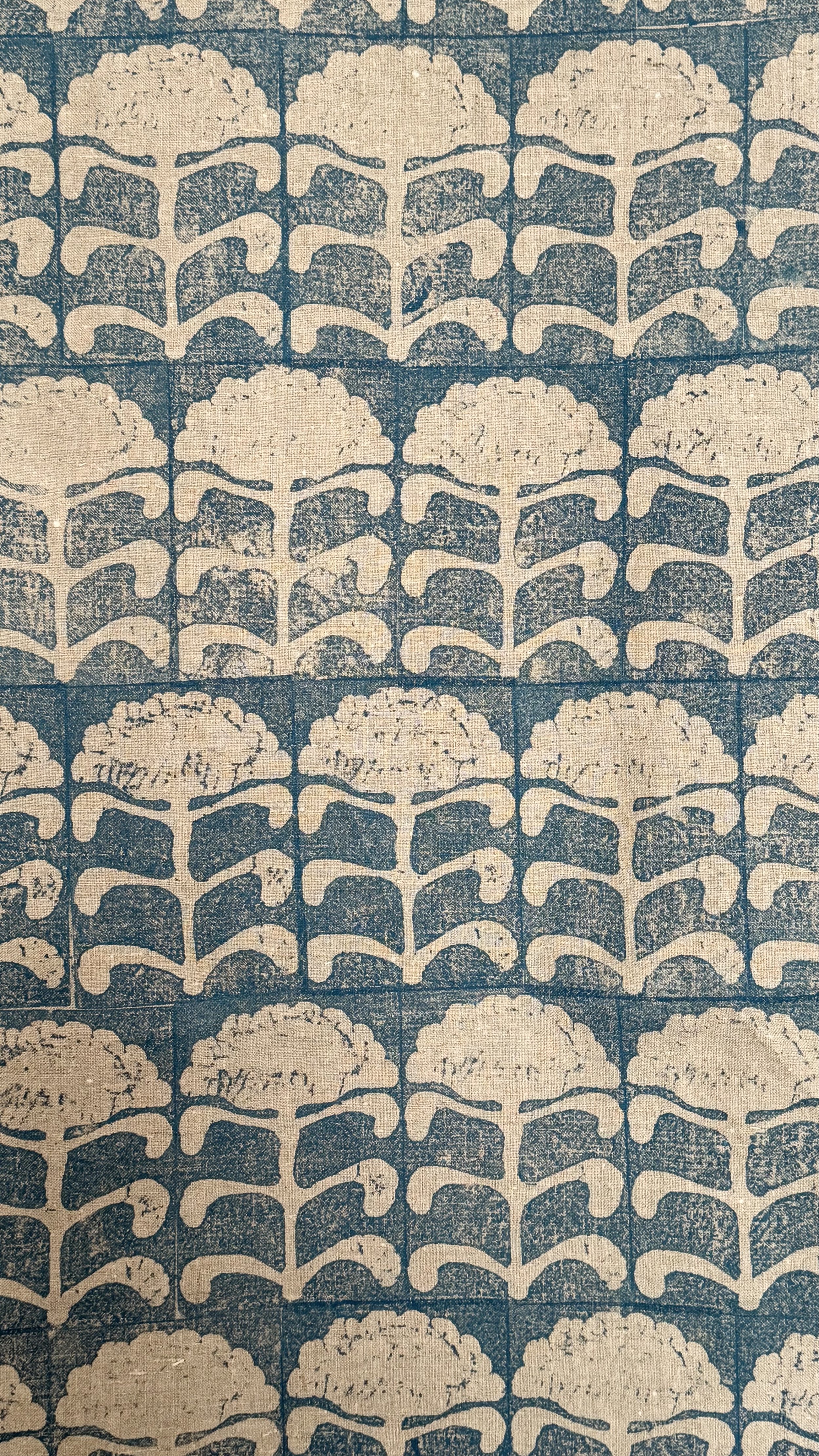 Blue Flower on Linen detail.jpg