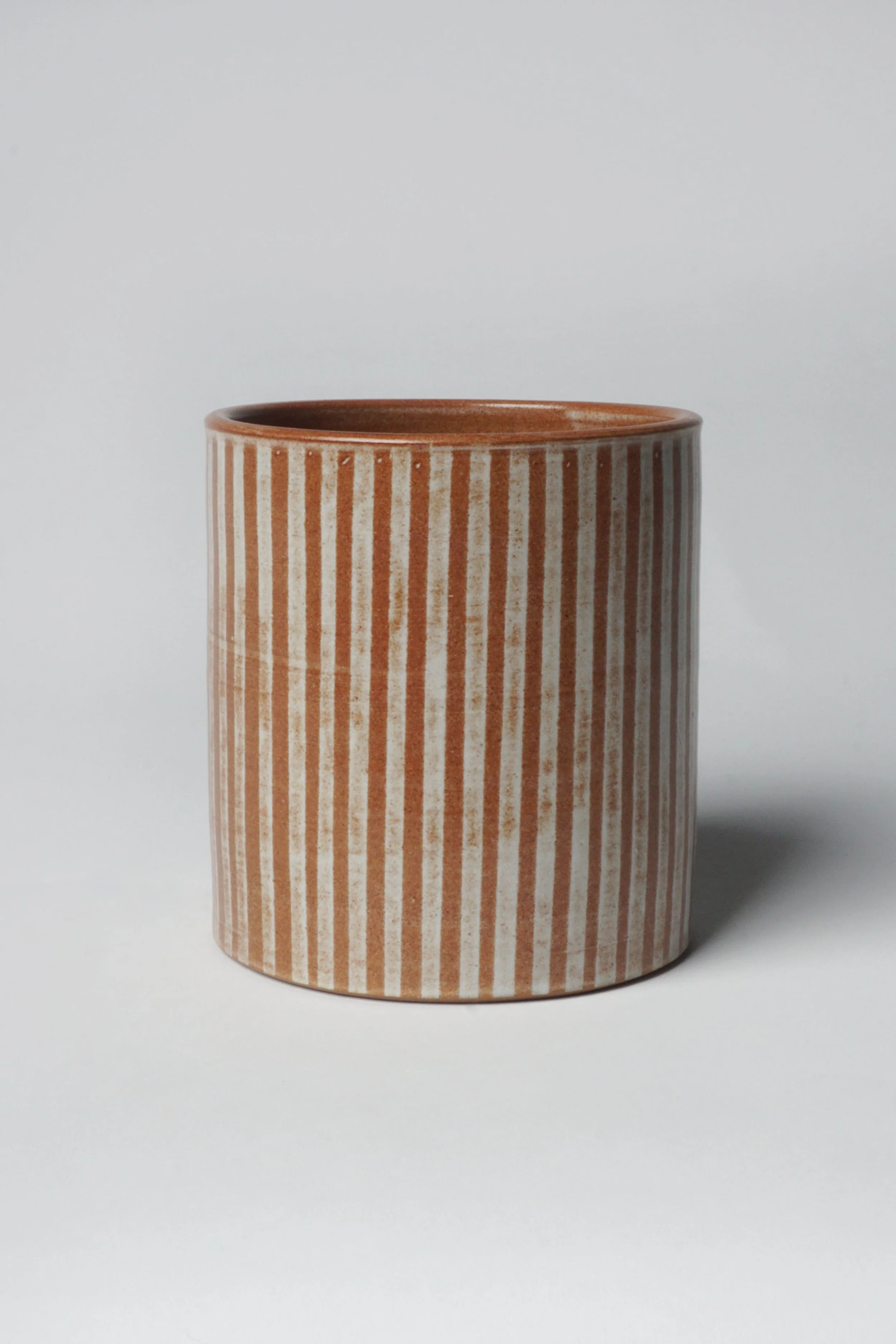 White Vertical Stripes Crock.jpg