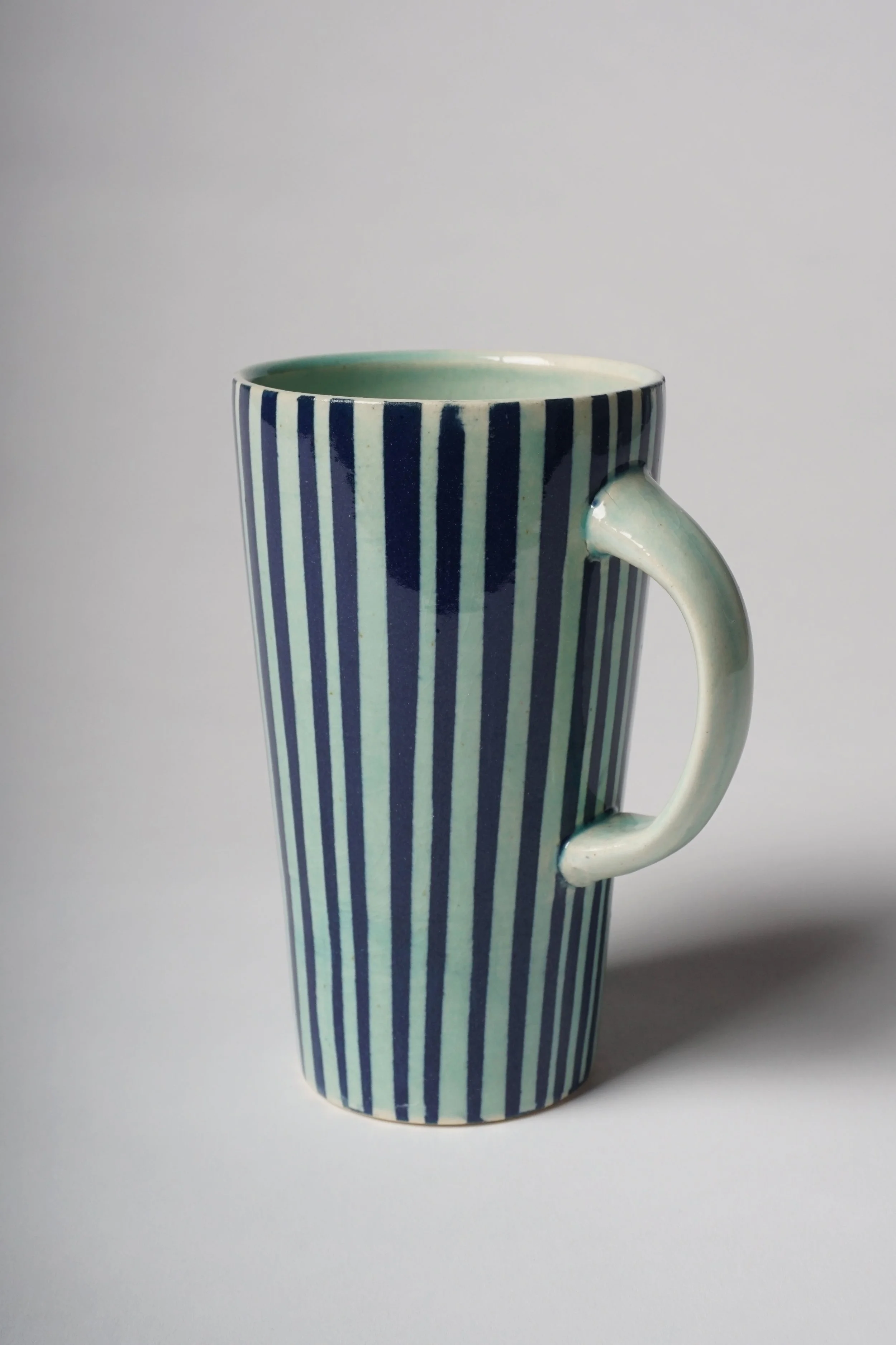 Blue Striped Tall Mug .jpg