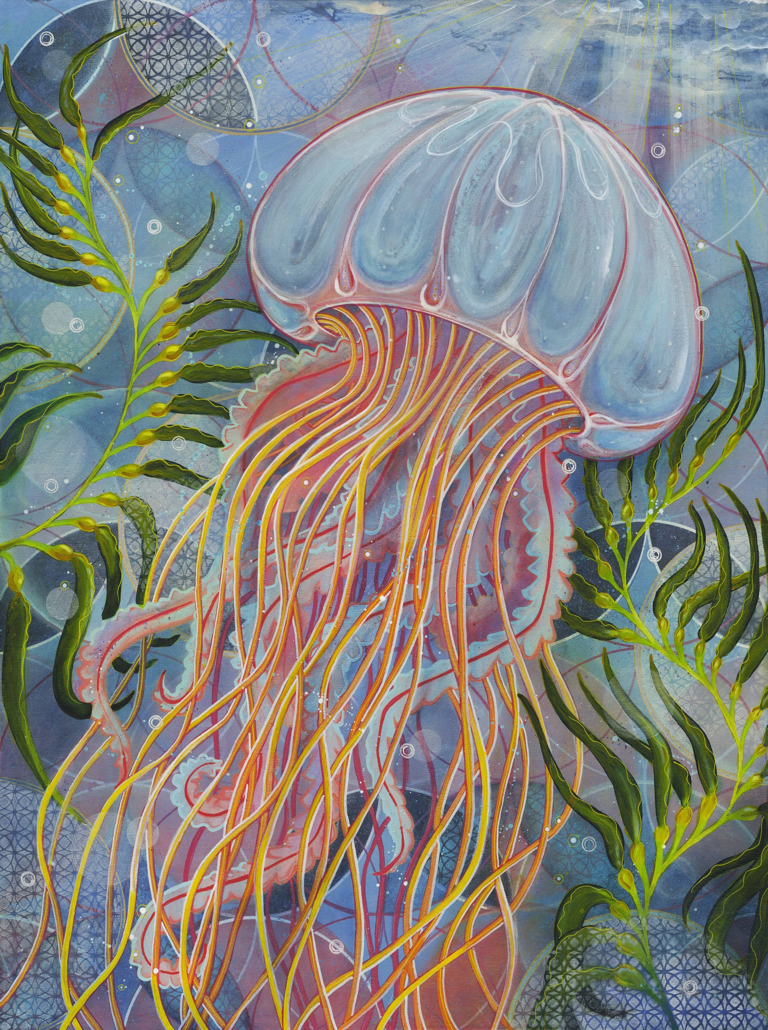 "COASTAL DANCE" ORIGINAL PAINTING