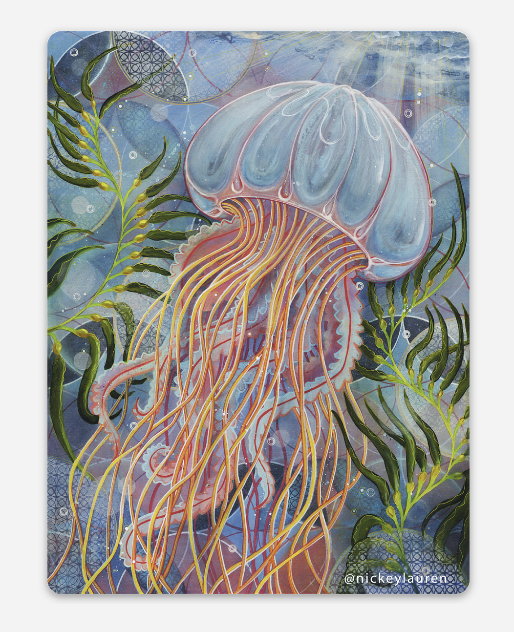 Ethereal Jellyfish Sticker